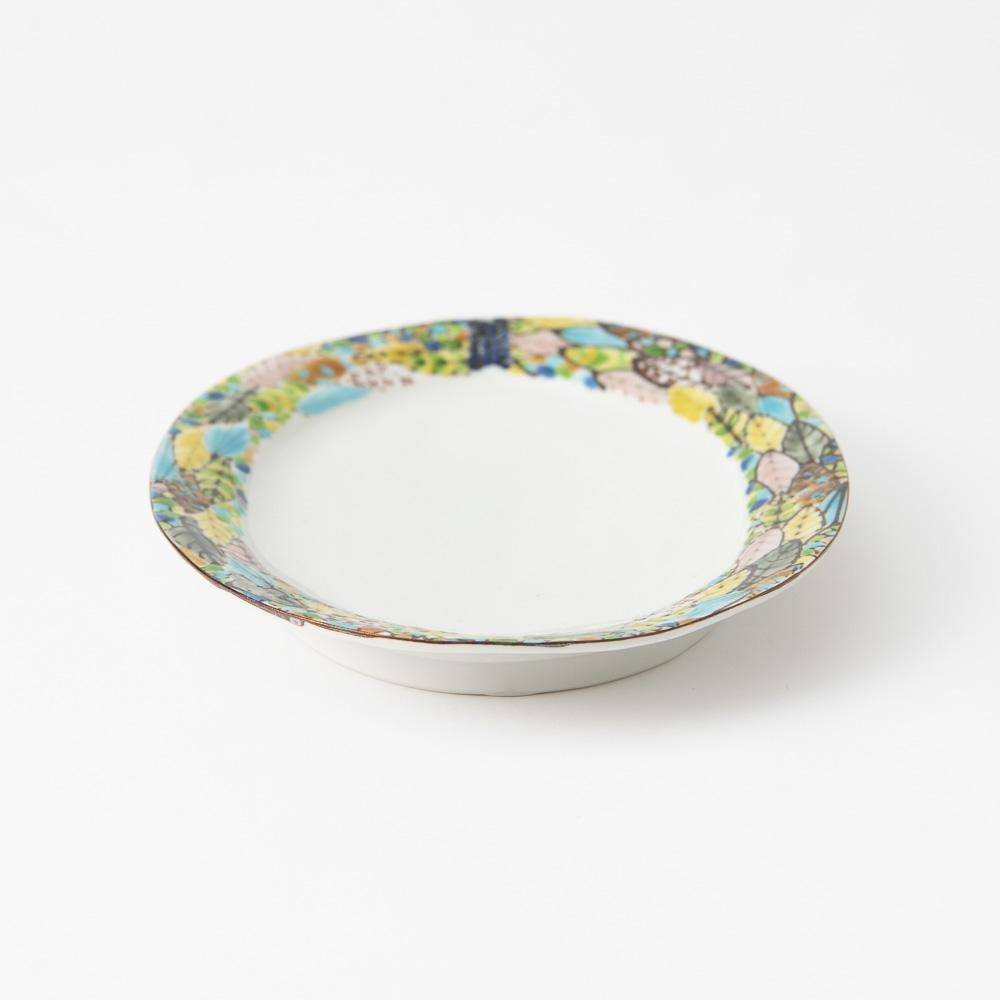 Chie Sakurai Hamorebi Kutani Oval Plate - MUSUBI KILN - Quality Japanese Tableware and Gift