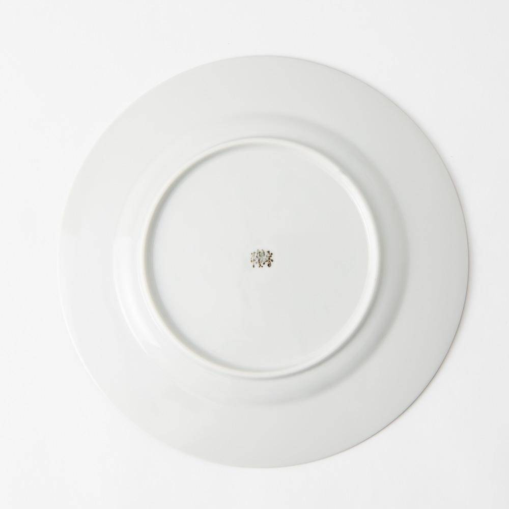 Chie Sakurai Hamorebi Kutani Round Plate 10.2inch - MUSUBI KILN - Quality Japanese Tableware and Gift