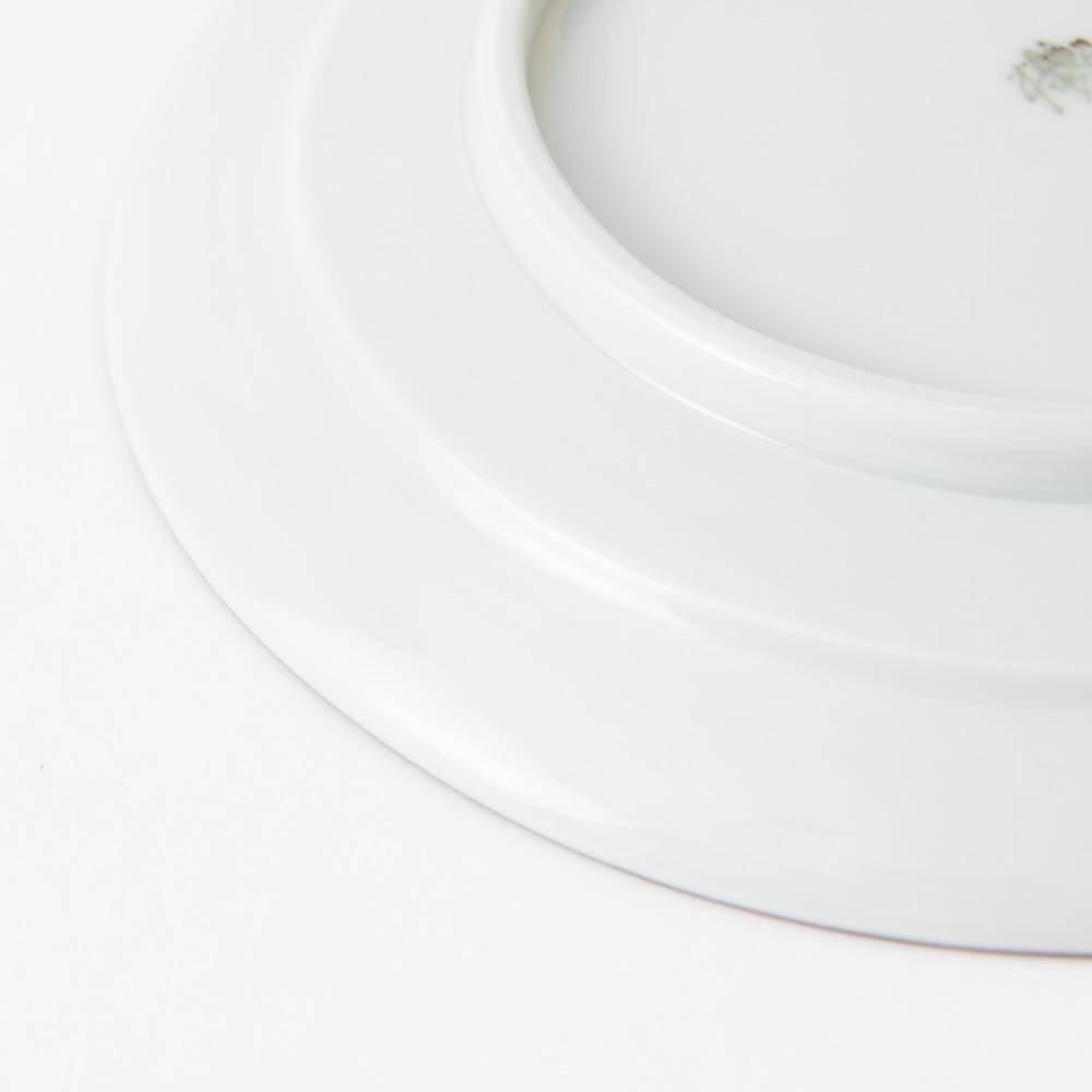 Chie Sakurai Hamorebi Kutani Round Plate 8.2inch - MUSUBI KILN - Quality Japanese Tableware and Gift