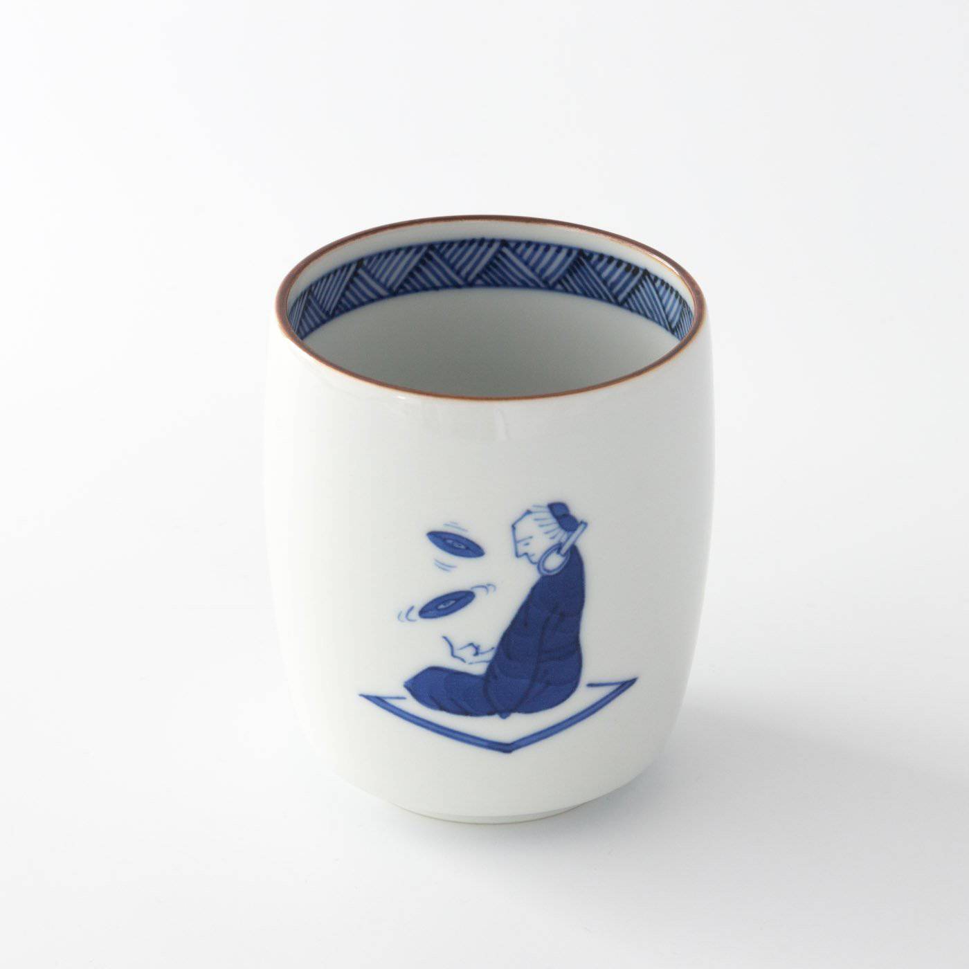 Choemon DJ Kutani Yunomi Japanese Teacup - MUSUBI KILN - Quality Japanese Tableware and Gift