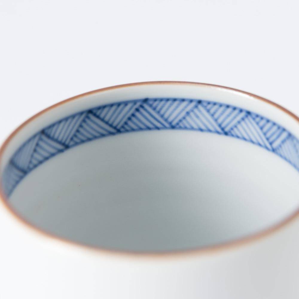 Choemon Guitar Kutani Yunomi Japanese Teacup - MUSUBI KILN - Quality Japanese Tableware and Gift