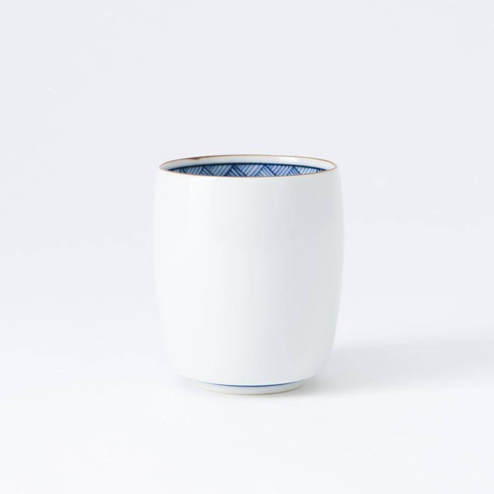 Choemon Saxophone Kutani Yunomi Japanese Teacup - MUSUBI KILN - Quality Japanese Tableware and Gift
