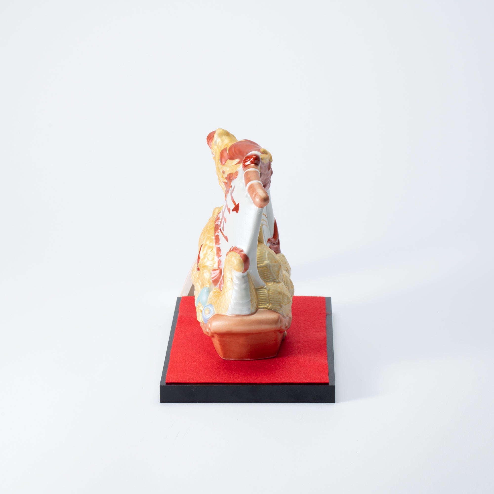 Choho Kiln Kutani Dragon and Treasure Boat - MUSUBI KILN - Quality Japanese Tableware and Gift