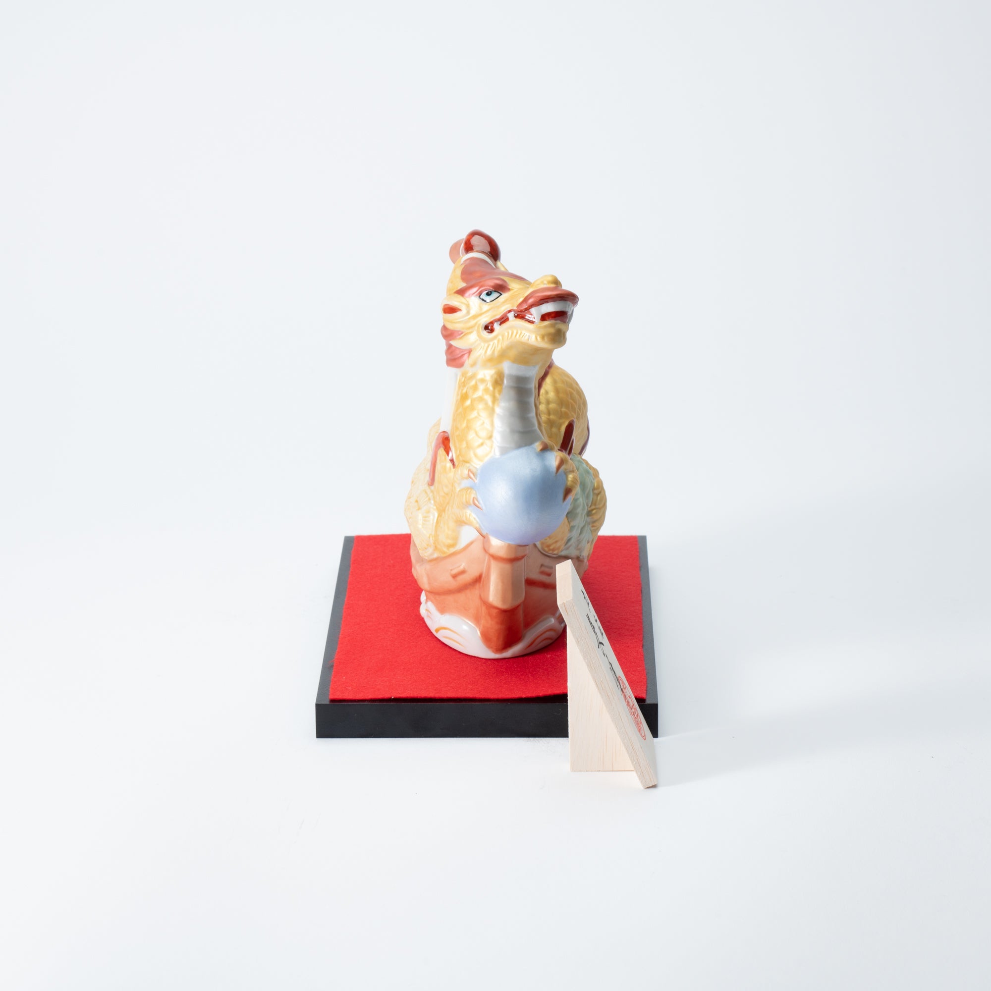 Choho Kiln Kutani Dragon and Treasure Boat - MUSUBI KILN - Quality Japanese Tableware and Gift