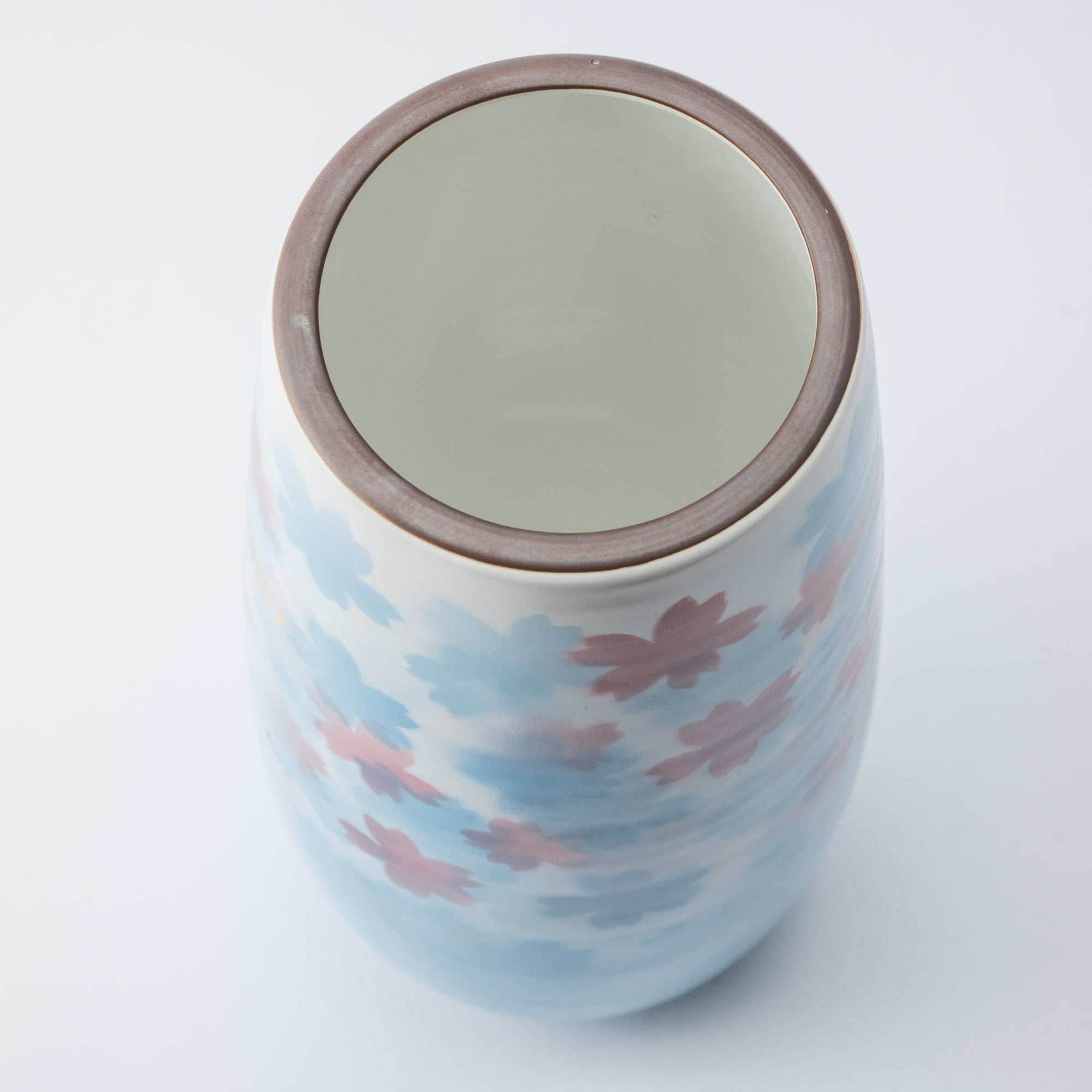 Dancing Crane Kutani Japanese Flower Vase - MUSUBI KILN - Quality Japanese Tableware and Gift