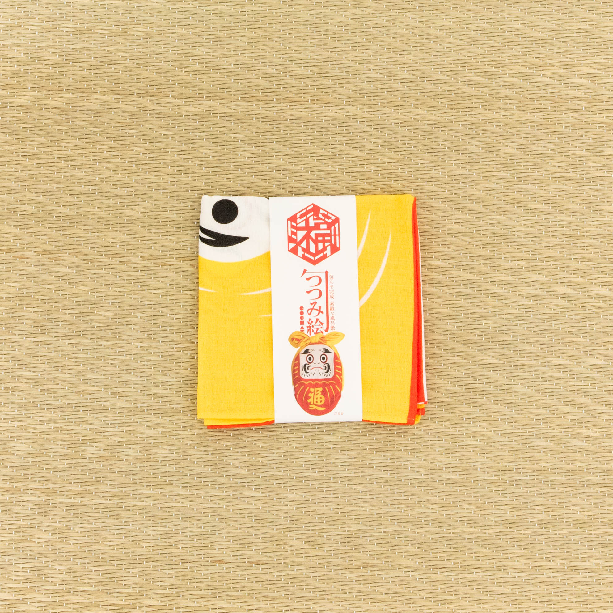 Daruma Red Furoshiki Wrapping Cloth 19in - MUSUBI KILN - Quality Japanese Tableware and Gift