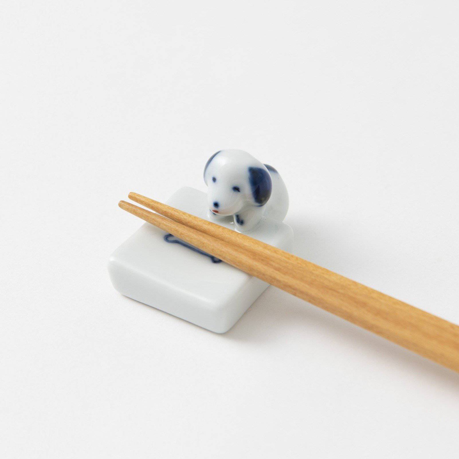 Dog MATE Hasami Chopstick Rest - MUSUBI KILN - Quality Japanese Tableware and Gift