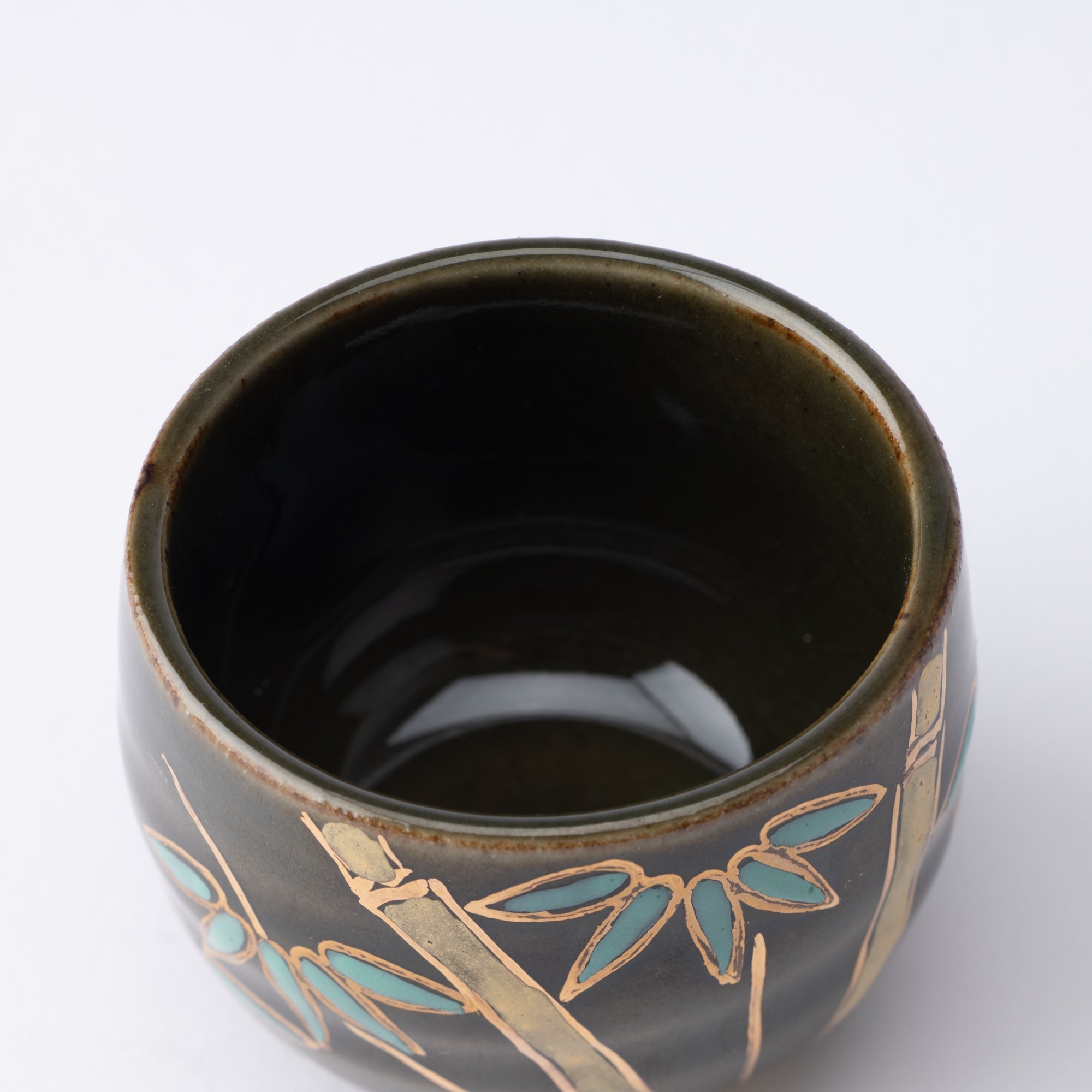 Five Flowers Kutani Ochoko Sake Cup Set - MUSUBI KILN - Quality Japanese Tableware and Gift