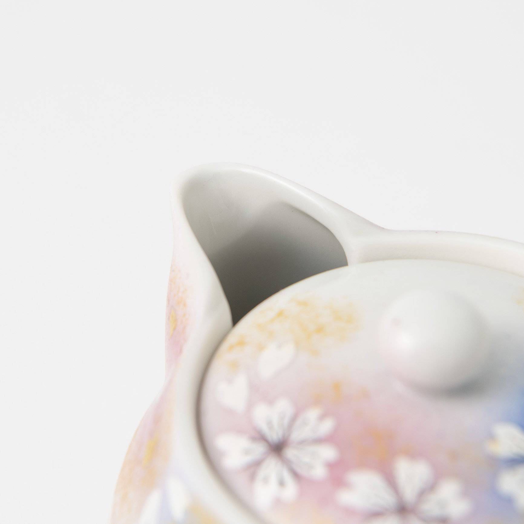 Flower Dance Kutani Japanese Teapot Set - MUSUBI KILN - Quality Japanese Tableware and Gift