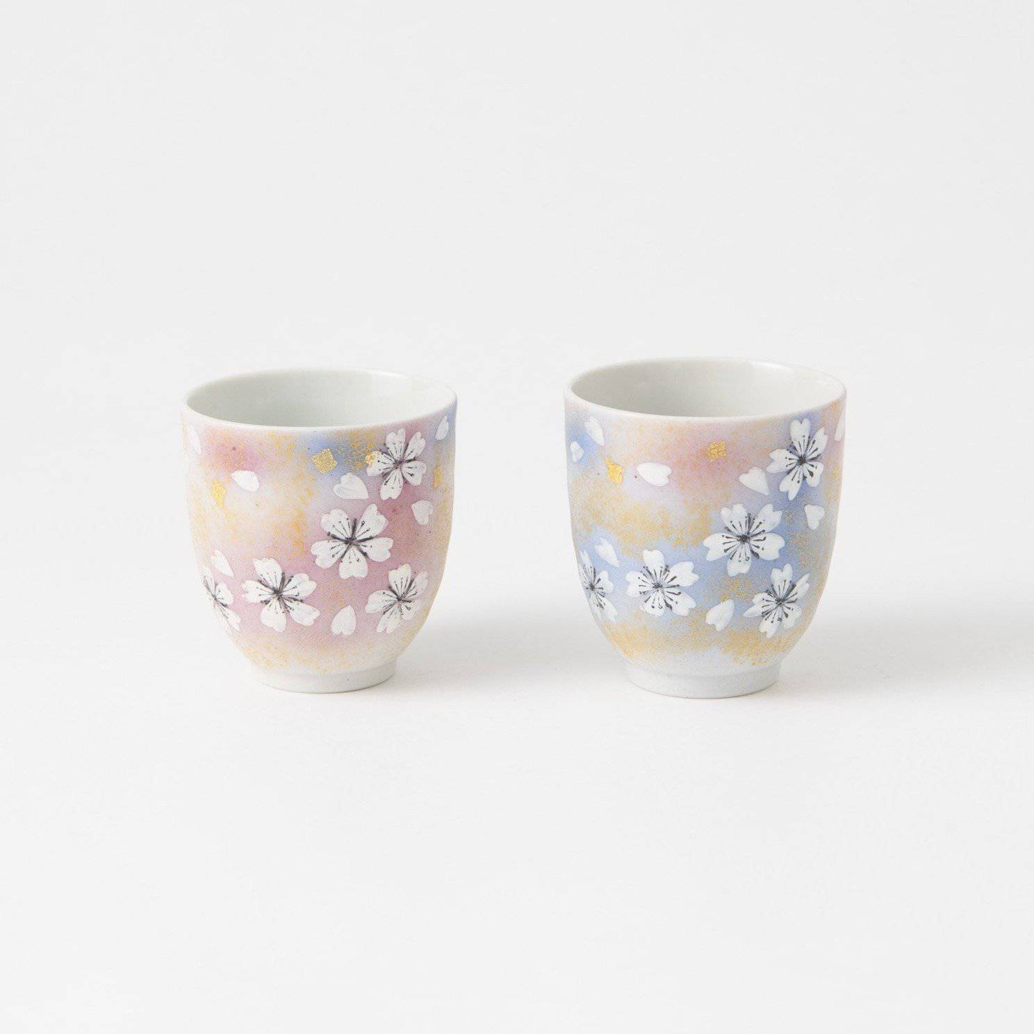 Flower Dance Kutani Japanese Teapot Set - MUSUBI KILN - Quality Japanese Tableware and Gift