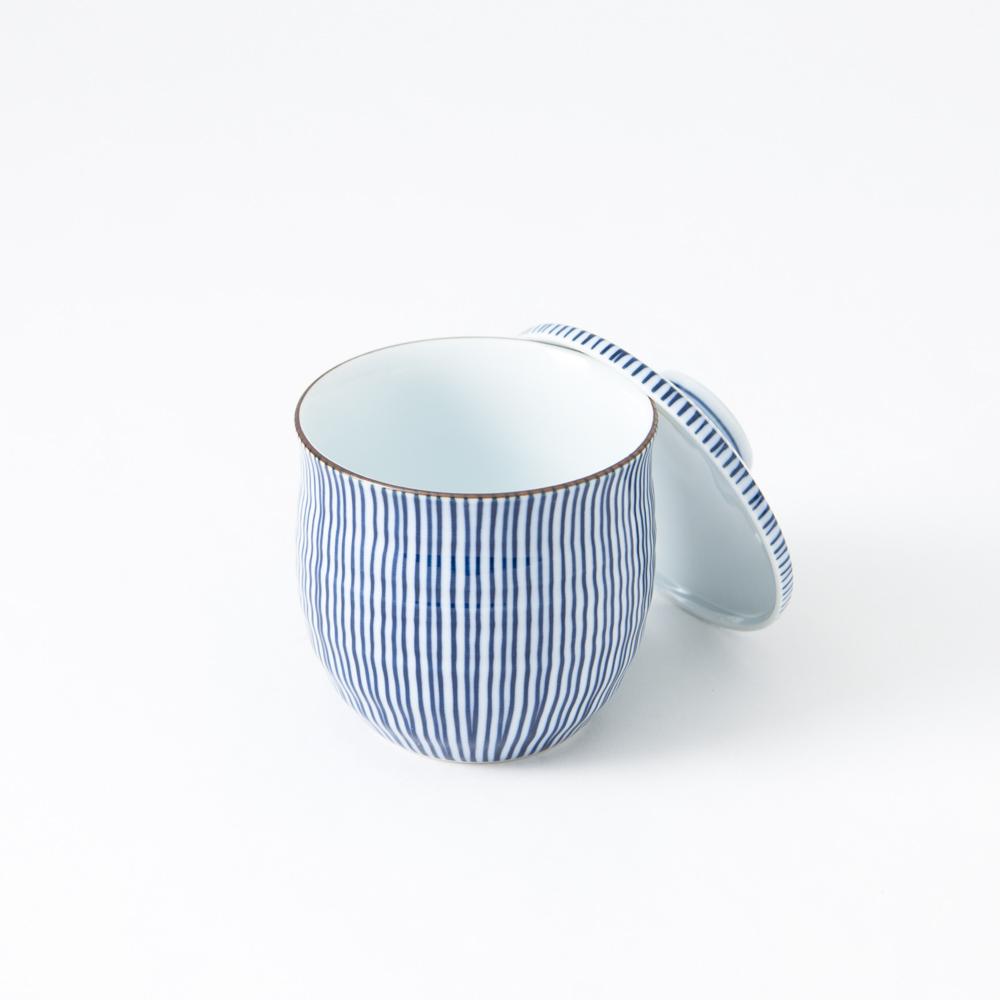 Fukuhou Kiln Tokusa Hasami Chawanmushi Bowl - MUSUBI KILN - Quality Japanese Tableware and Gift