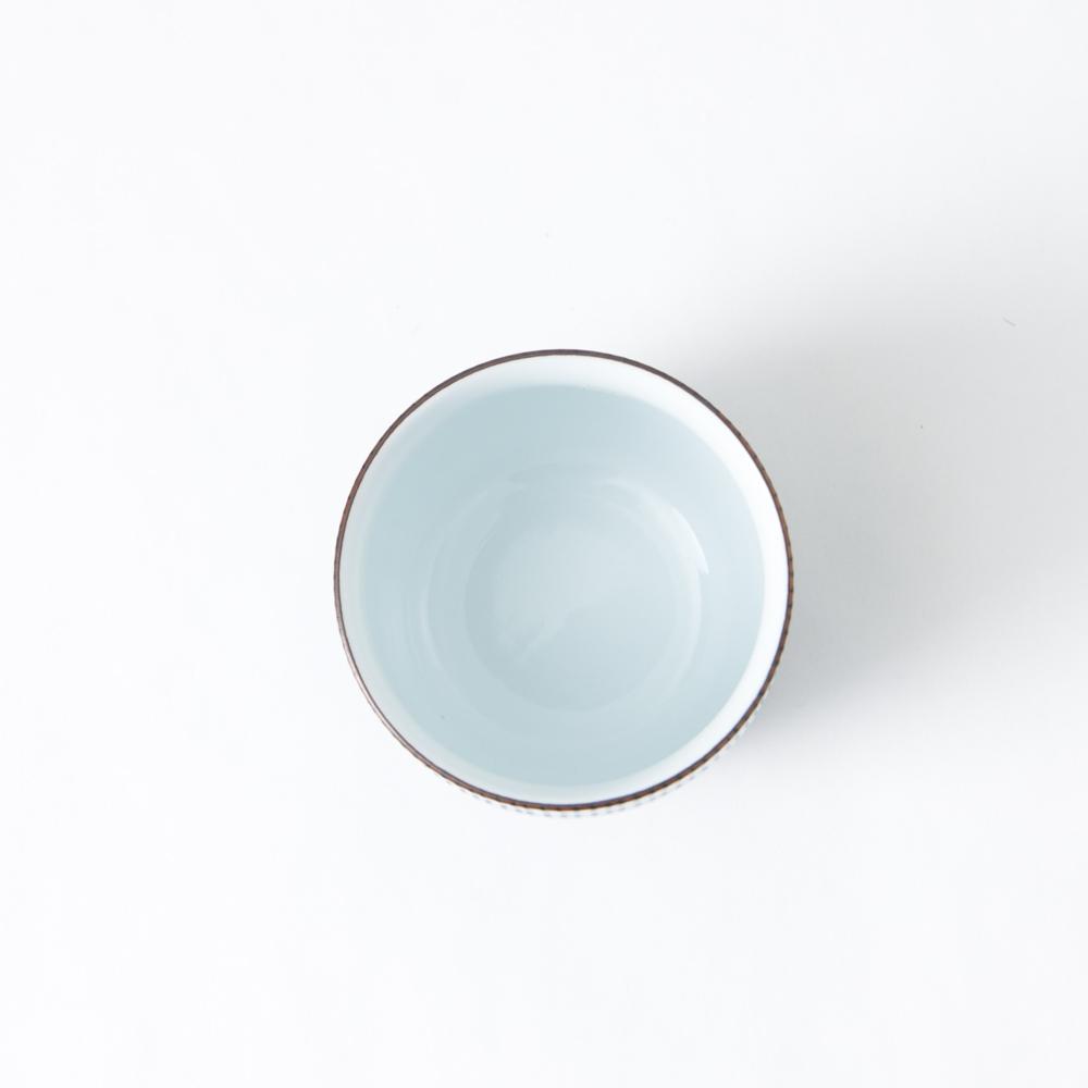 Fukuhou Kiln Tokusa Hasami Chawanmushi Bowl - MUSUBI KILN - Quality Japanese Tableware and Gift