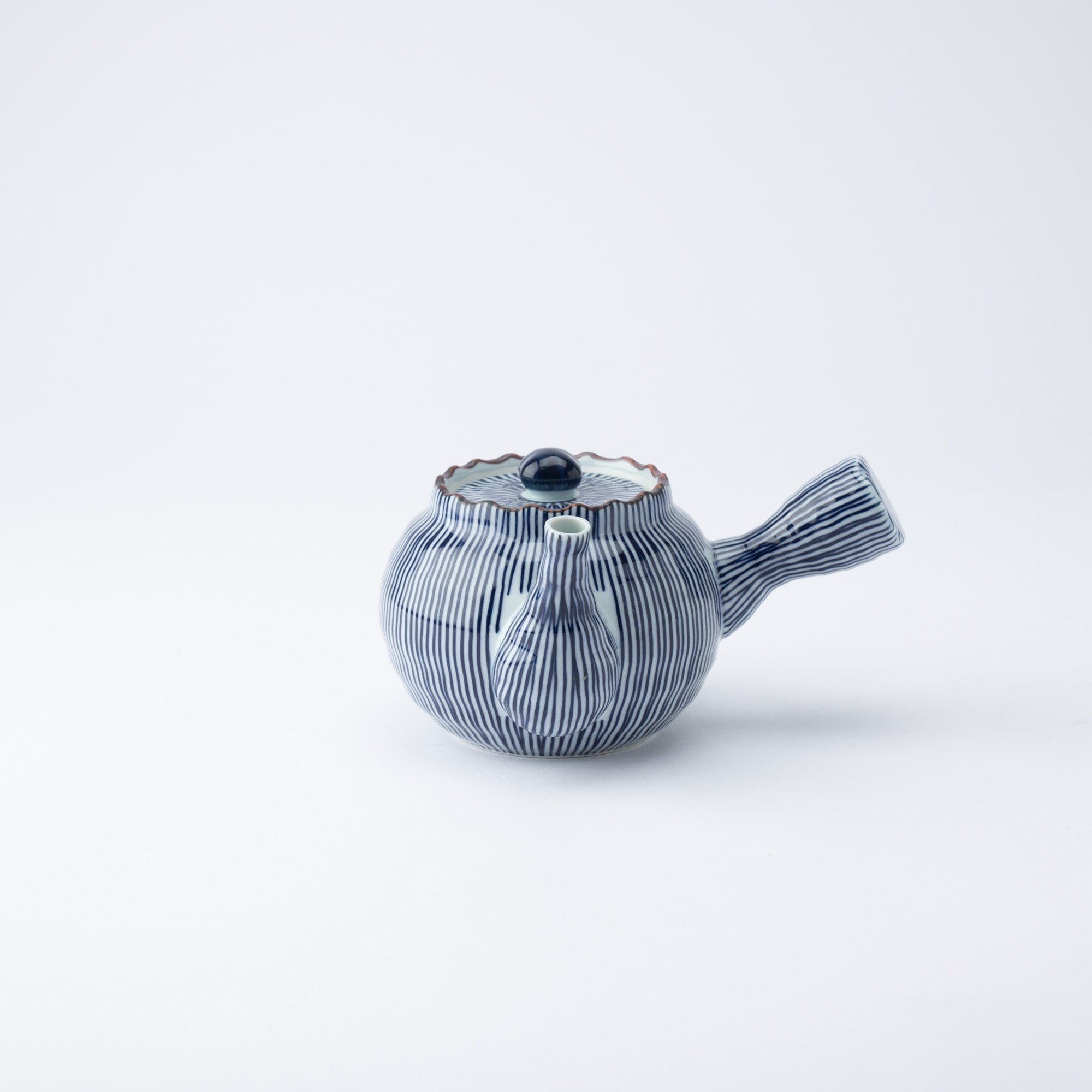 Fukuhou Kiln Tokusa Hasami Teapot 350ml(11.8oz) - MUSUBI KILN - Quality Japanese Tableware and Gift