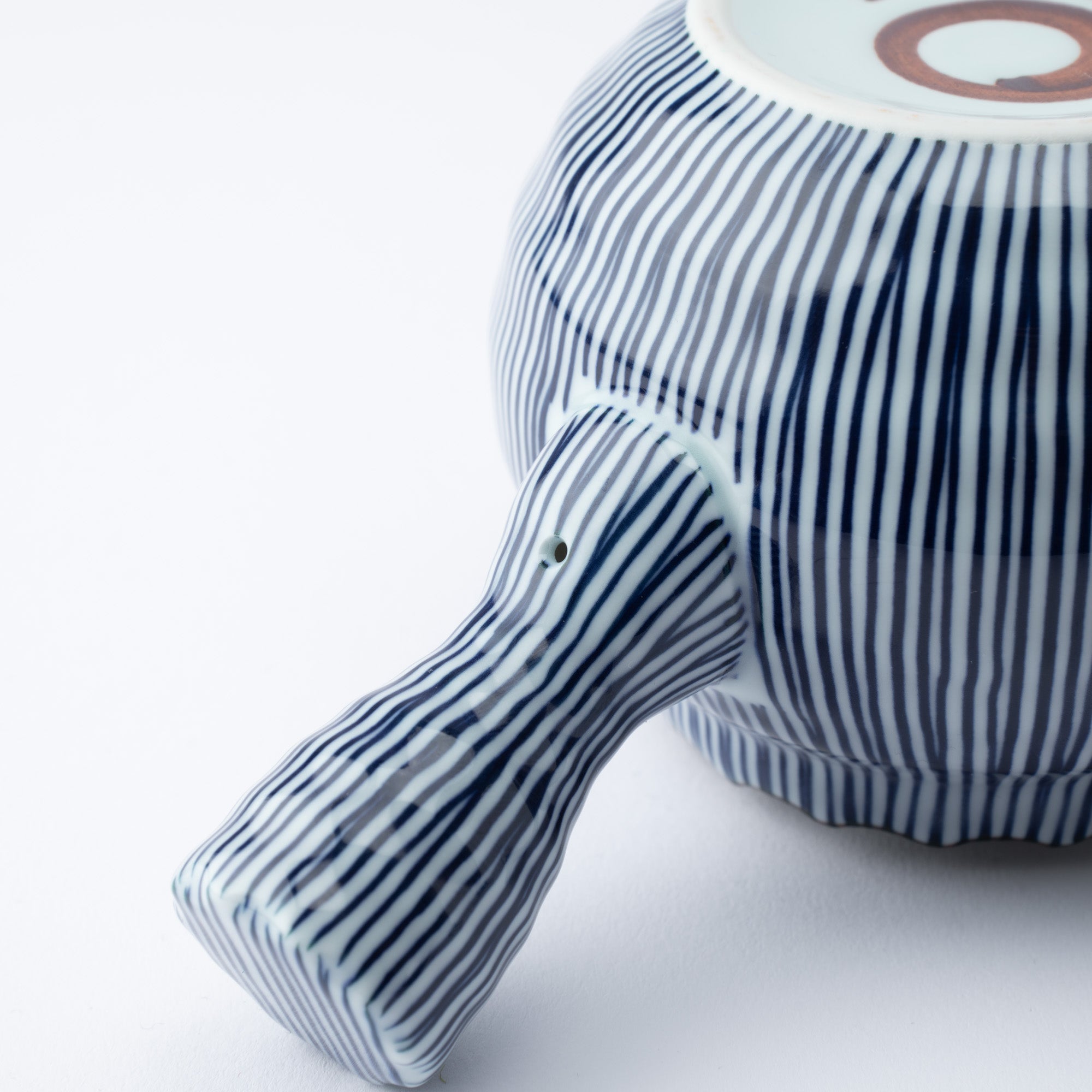 Fukuhou Kiln Tokusa Hasami Teapot 350ml(11.8oz) - MUSUBI KILN - Quality Japanese Tableware and Gift