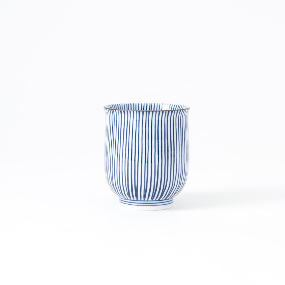 Fukuhou Kiln Tokusa Hasami Yunomi Japanese Teacup - MUSUBI KILN - Quality Japanese Tableware and Gift