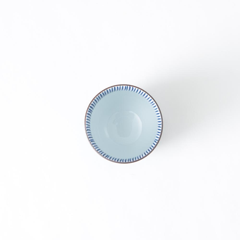 Fukuhou Kiln Tokusa Hasami Yunomi Japanese Teacup - MUSUBI KILN - Quality Japanese Tableware and Gift