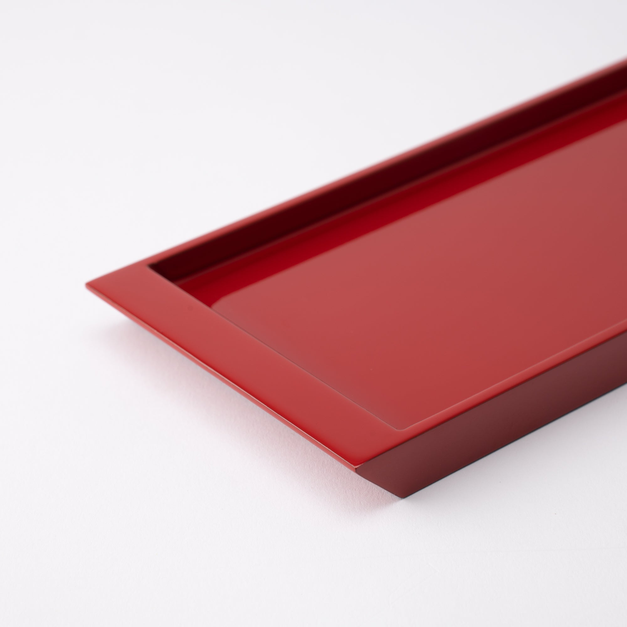 Fukunishi Sobe Aizu Lacquerware Rectangle Tray - MUSUBI KILN - Quality Japanese Tableware and Gift