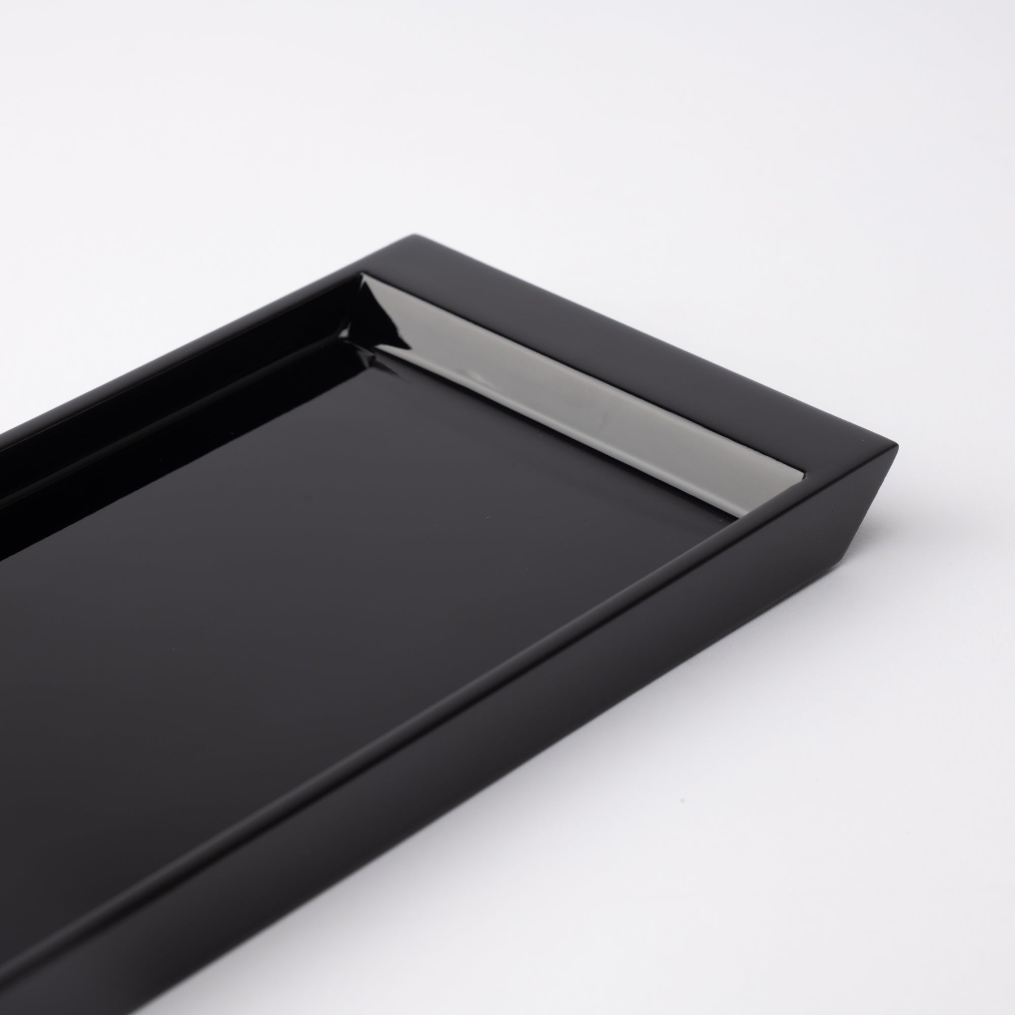 Fukunishi Sobe Aizu Lacquerware Rectangle Tray - MUSUBI KILN - Quality Japanese Tableware and Gift