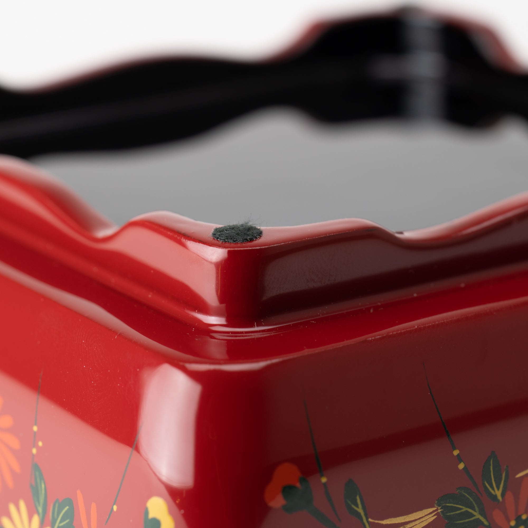 Fukunishi Sobe Chrysanthemum Aizu Lacquerware Two Tiers Jubako Bento Box - MUSUBI KILN - Quality Japanese Tableware and Gift