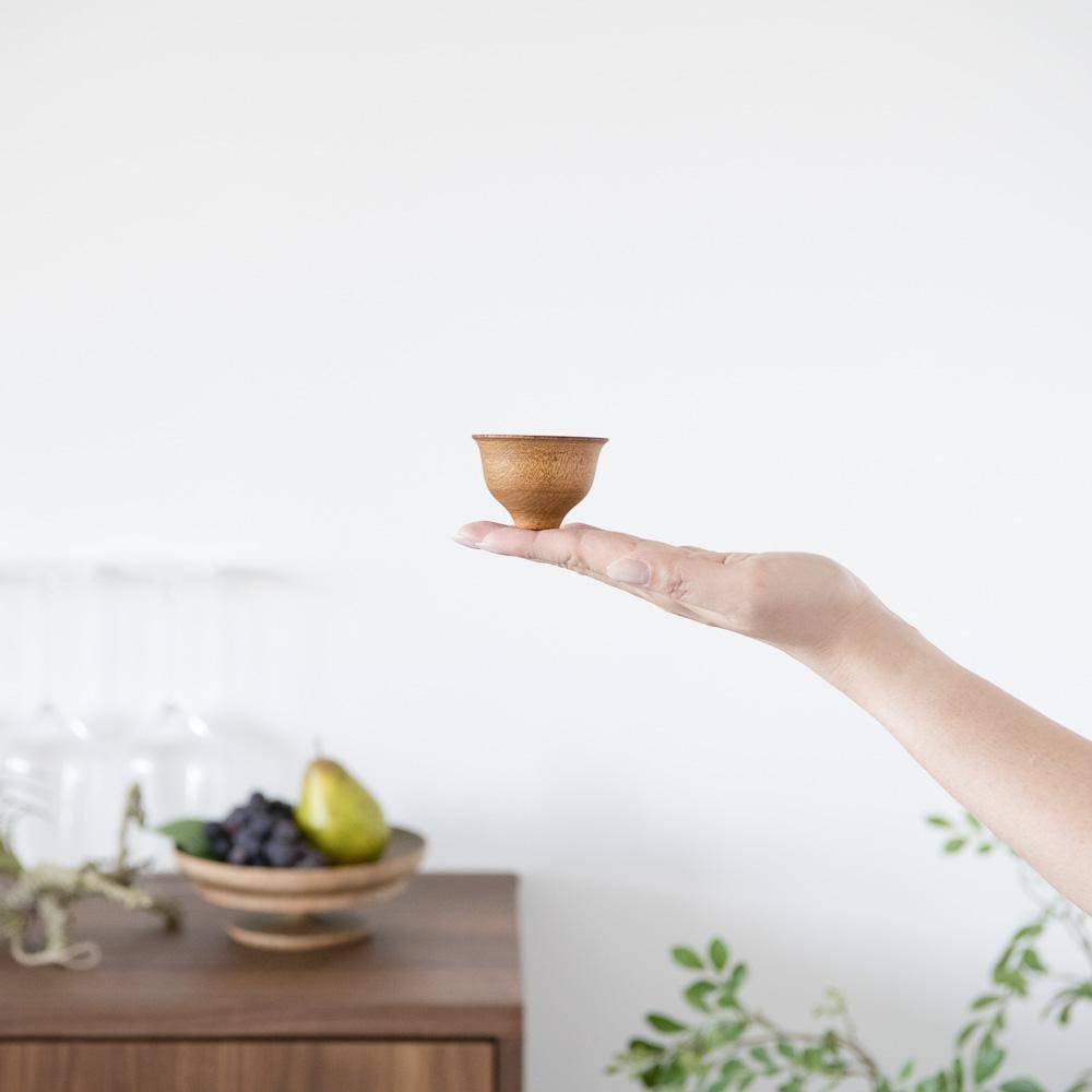 GATOMIKIO TOHKA YUNAGI Yamanaka Lacquerware Ochoko Sake Cup - MUSUBI KILN - Quality Japanese Tableware and Gift