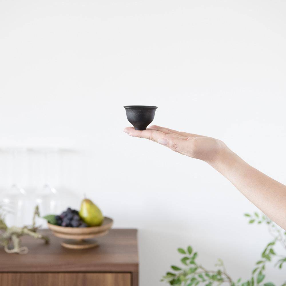 GATOMIKIO TOHKA YUNAGI Yamanaka Lacquerware Ochoko Sake Cup - MUSUBI KILN - Quality Japanese Tableware and Gift