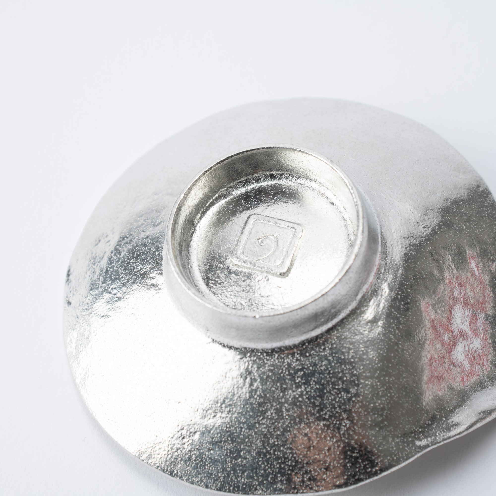Gingado Reversed Mt. Fuji Takaoka Copperware Sakazuki Flat Sake Cup - MUSUBI KILN - Quality Japanese Tableware and Gift