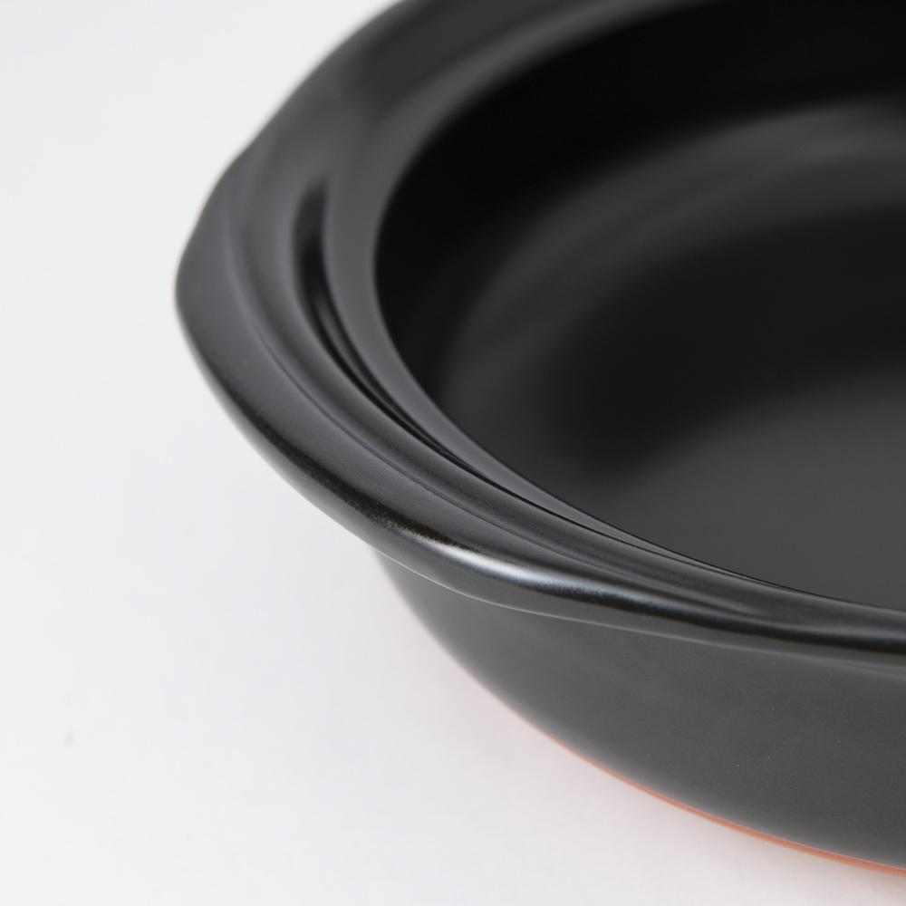 Ginpo Kikka Banko Donabe Japanese Clay Pot for 3 to 4 persons - MUSUBI KILN - Quality Japanese Tableware and Gift