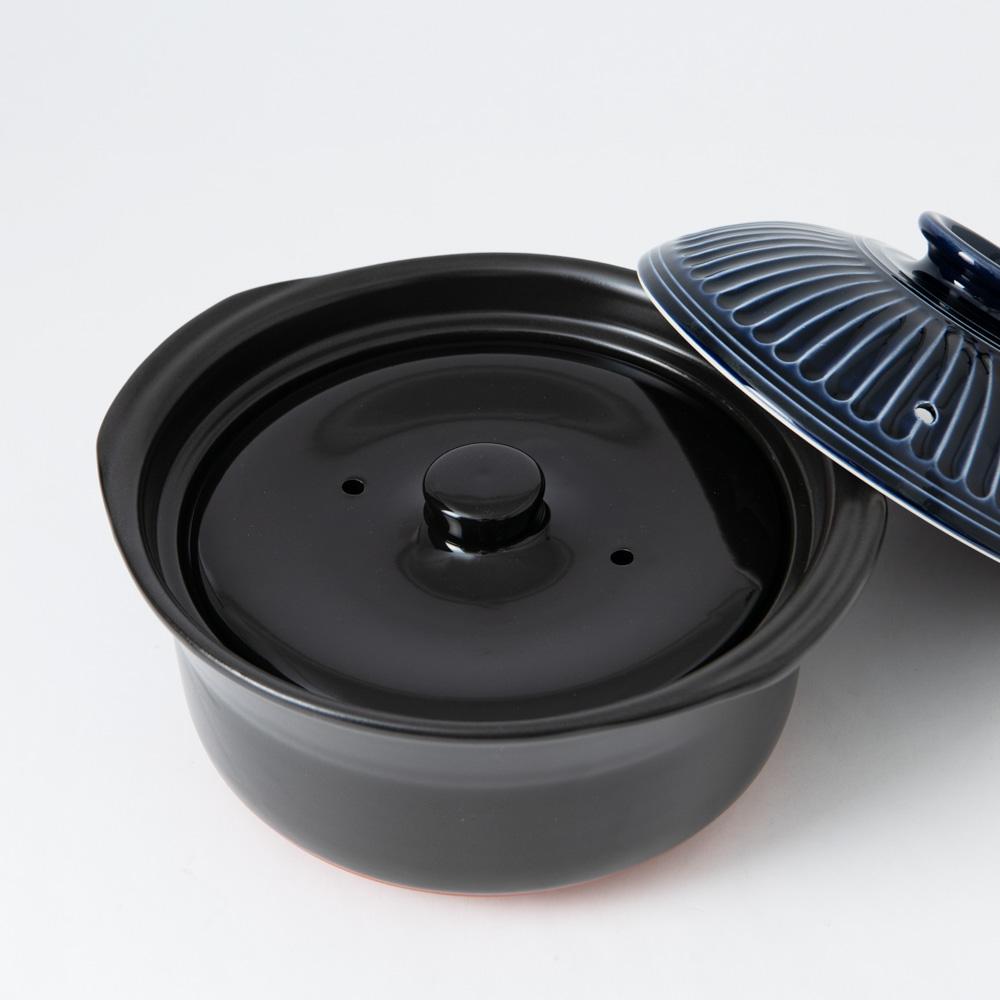 Ginpo Kikka Banko Donabe Rice Cooker 5 rice cooker cups (5 Gou) - MUSUBI KILN - Quality Japanese Tableware and Gift