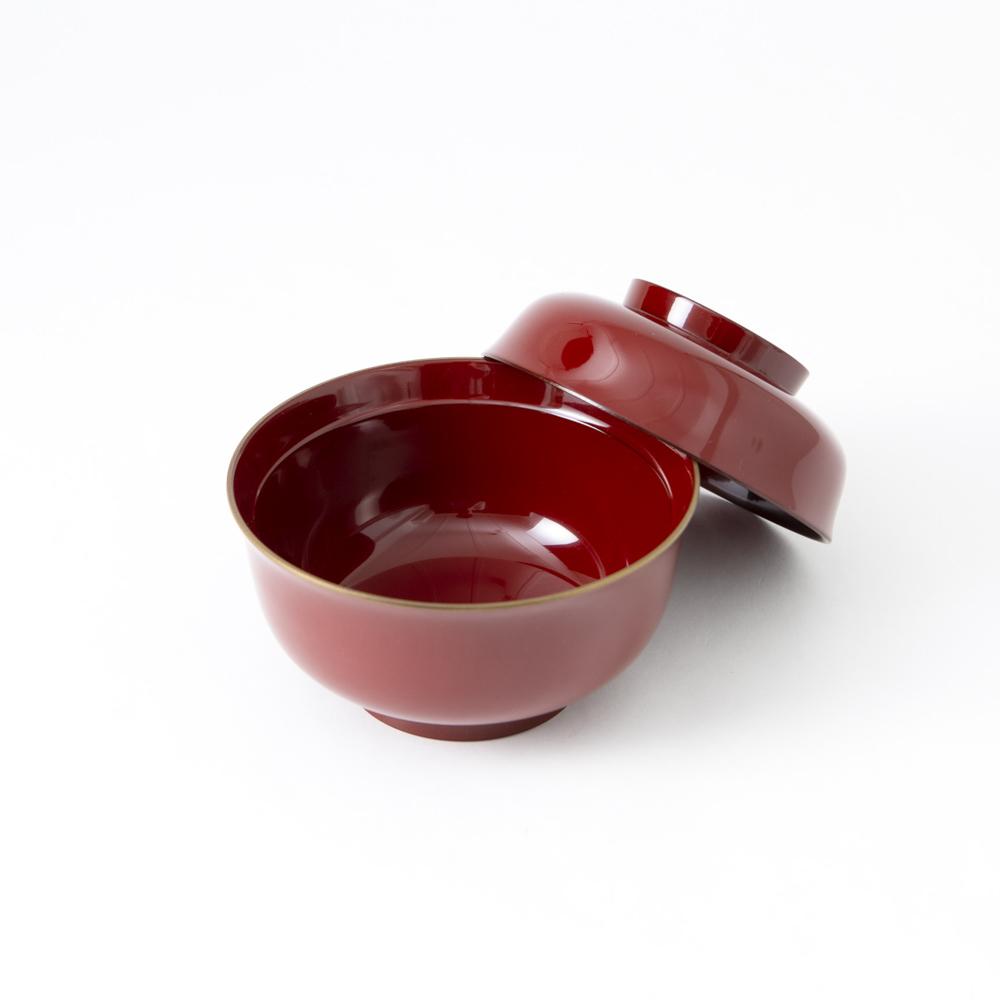 Gold Decoration Yamanaka Lacquerware Soup Bowl with lid - MUSUBI KILN - Quality Japanese Tableware and Gift