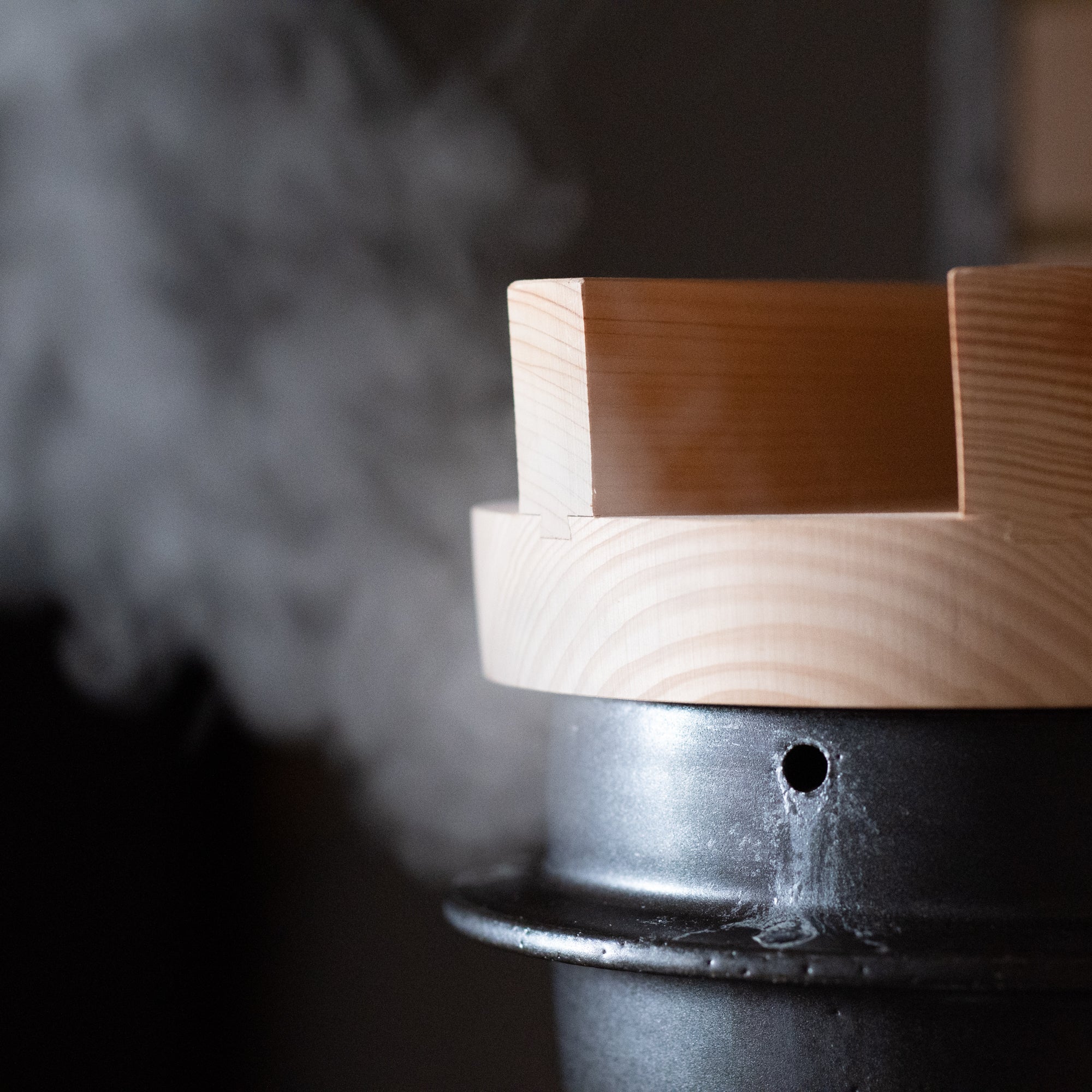 Hagama Banko Donabe Rice Cooker 3 Rice Cooker Cups (3 Gou) with Rice Scoop and Pot Mat - MUSUBI KILN - Quality Japanese Tableware and Gift