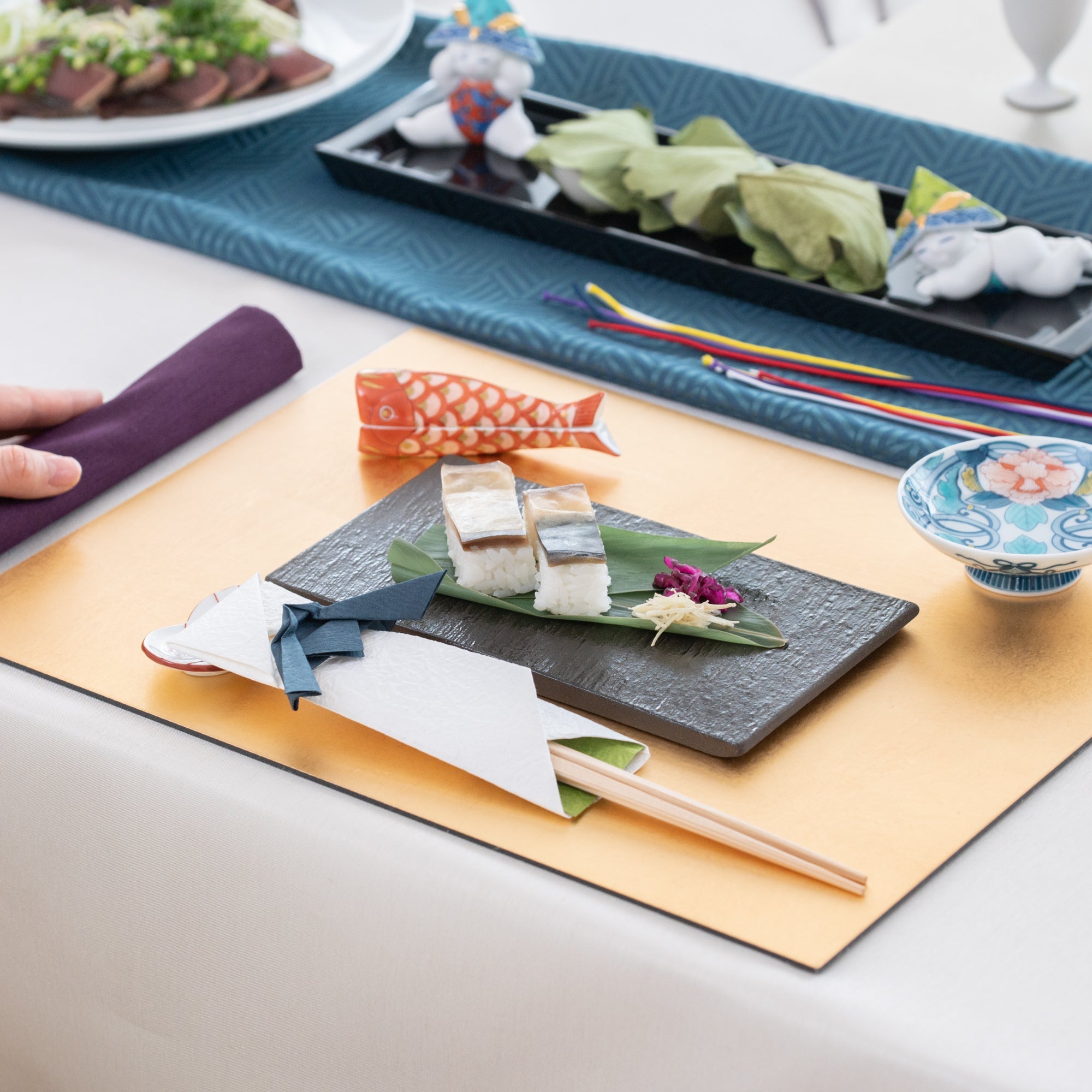 Hakuichi HAKU LA TABLE Gold Placemat - MUSUBI KILN - Quality Japanese Tableware and Gift