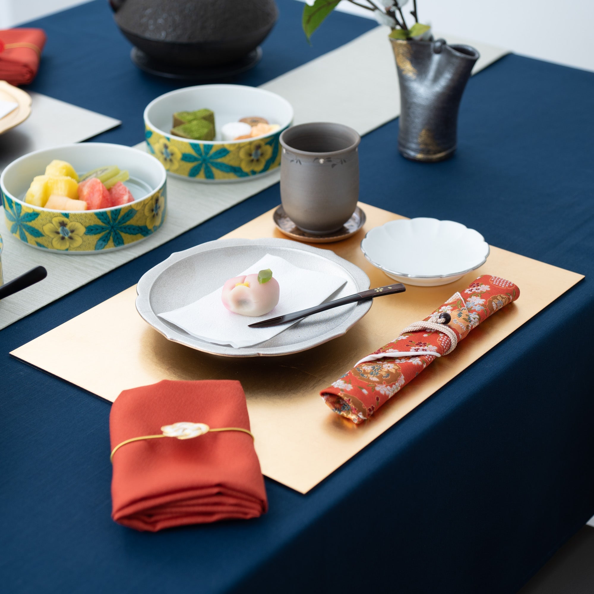 Hakuichi HAKU LA TABLE Gold Placemat - MUSUBI KILN - Quality Japanese Tableware and Gift
