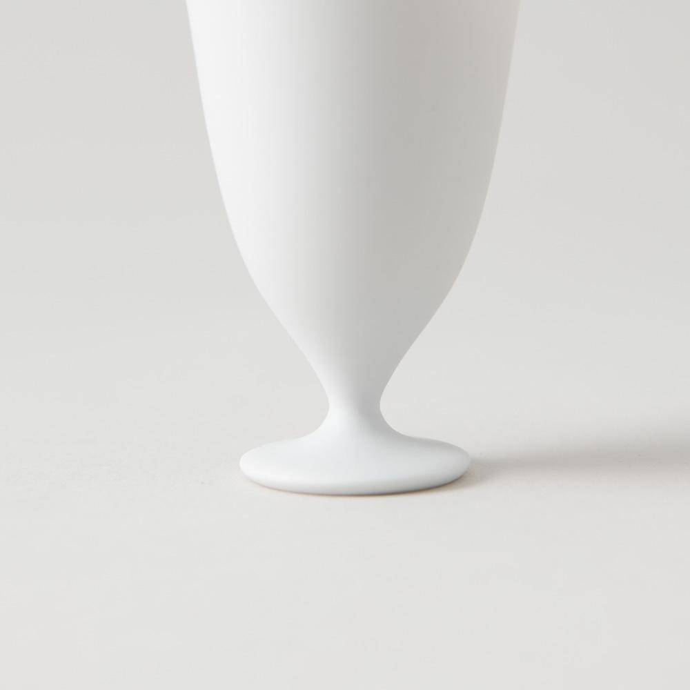 Hanasaka Blanc Rin Kutani Tall Sake Cup - MUSUBI KILN - Quality Japanese Tableware and Gift