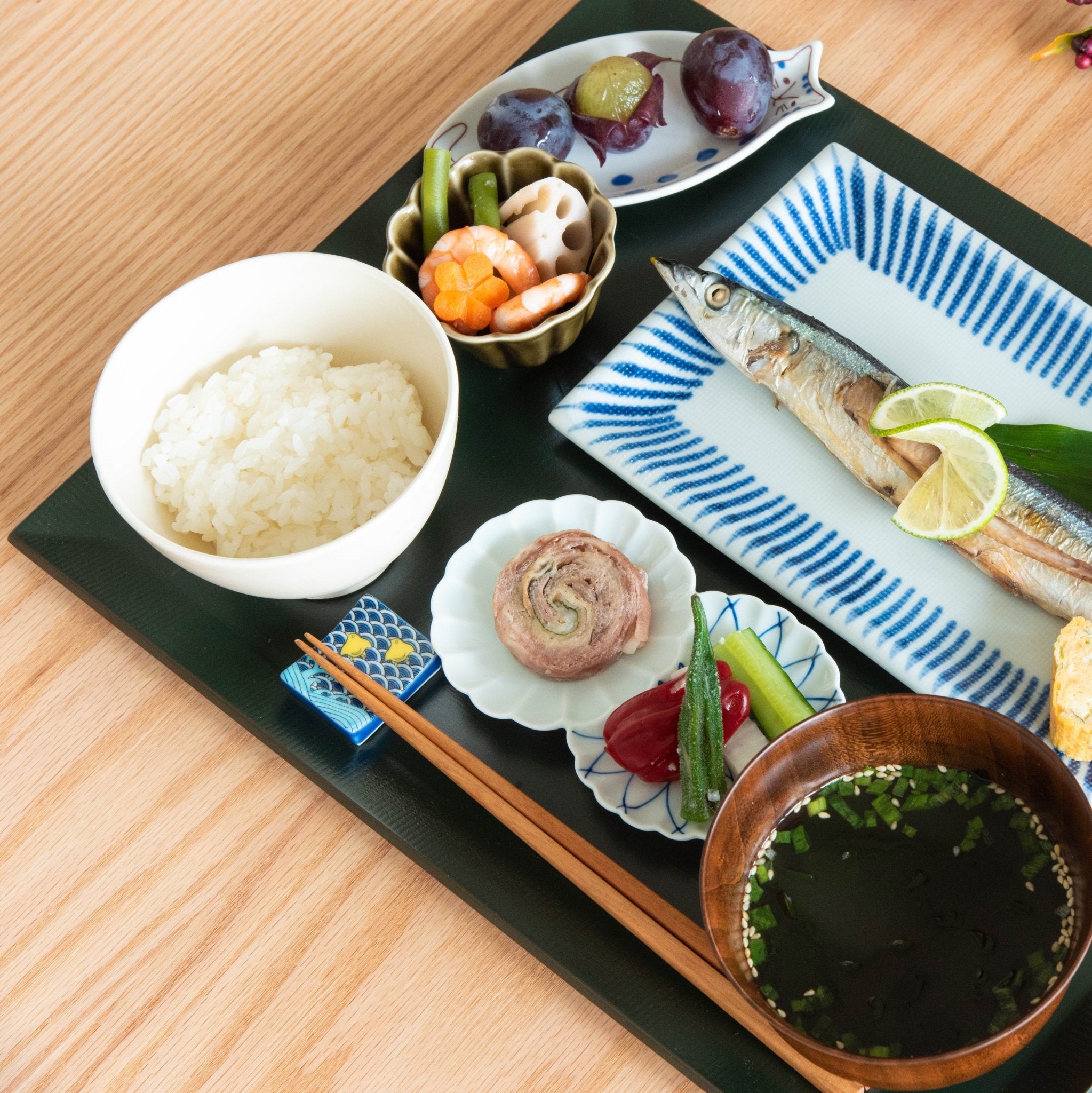 Hanasaka Une Kutani Kobachi Bowl - MUSUBI KILN - Quality Japanese Tableware and Gift