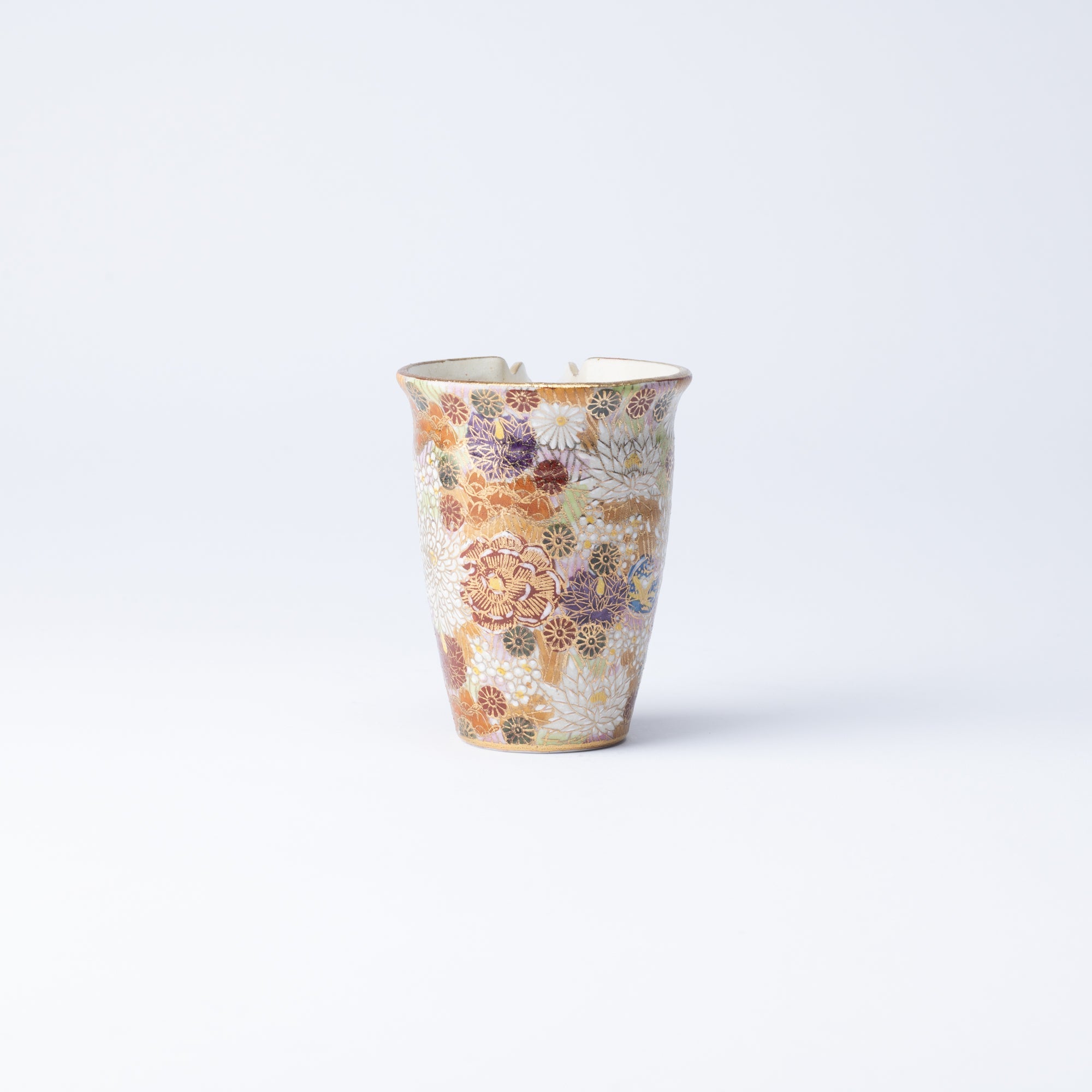 Hanazume Katakuchi Kutani Sake Set - MUSUBI KILN - Quality Japanese Tableware and Gift