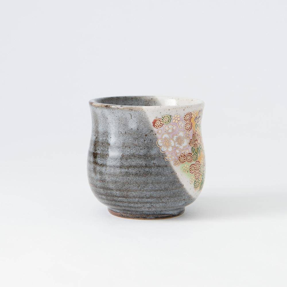 Hanazume Kutani Four Seasons Mug - MUSUBI KILN - Quality Japanese Tableware and Gift