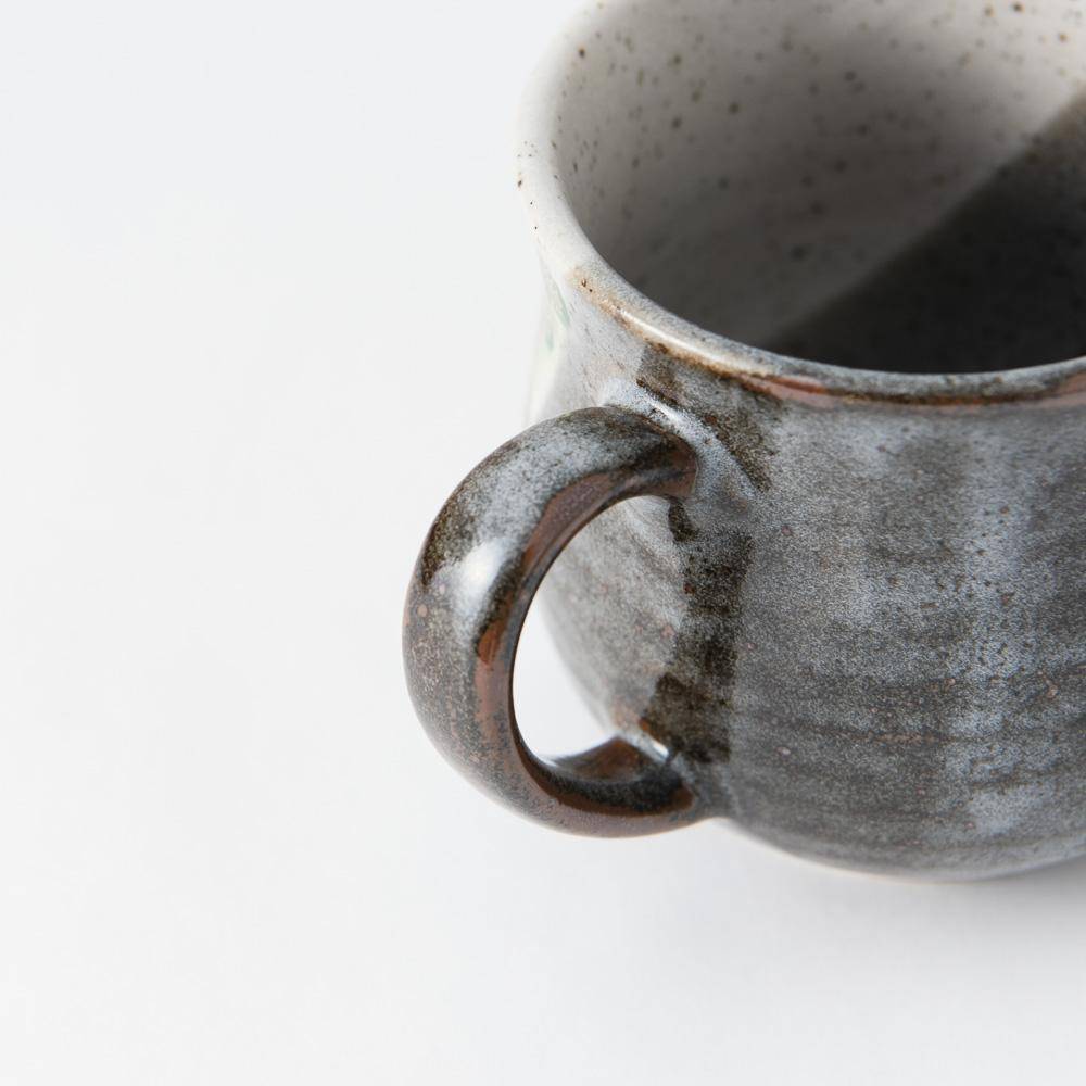 Hanazume Kutani Four Seasons Mug - MUSUBI KILN - Quality Japanese Tableware and Gift