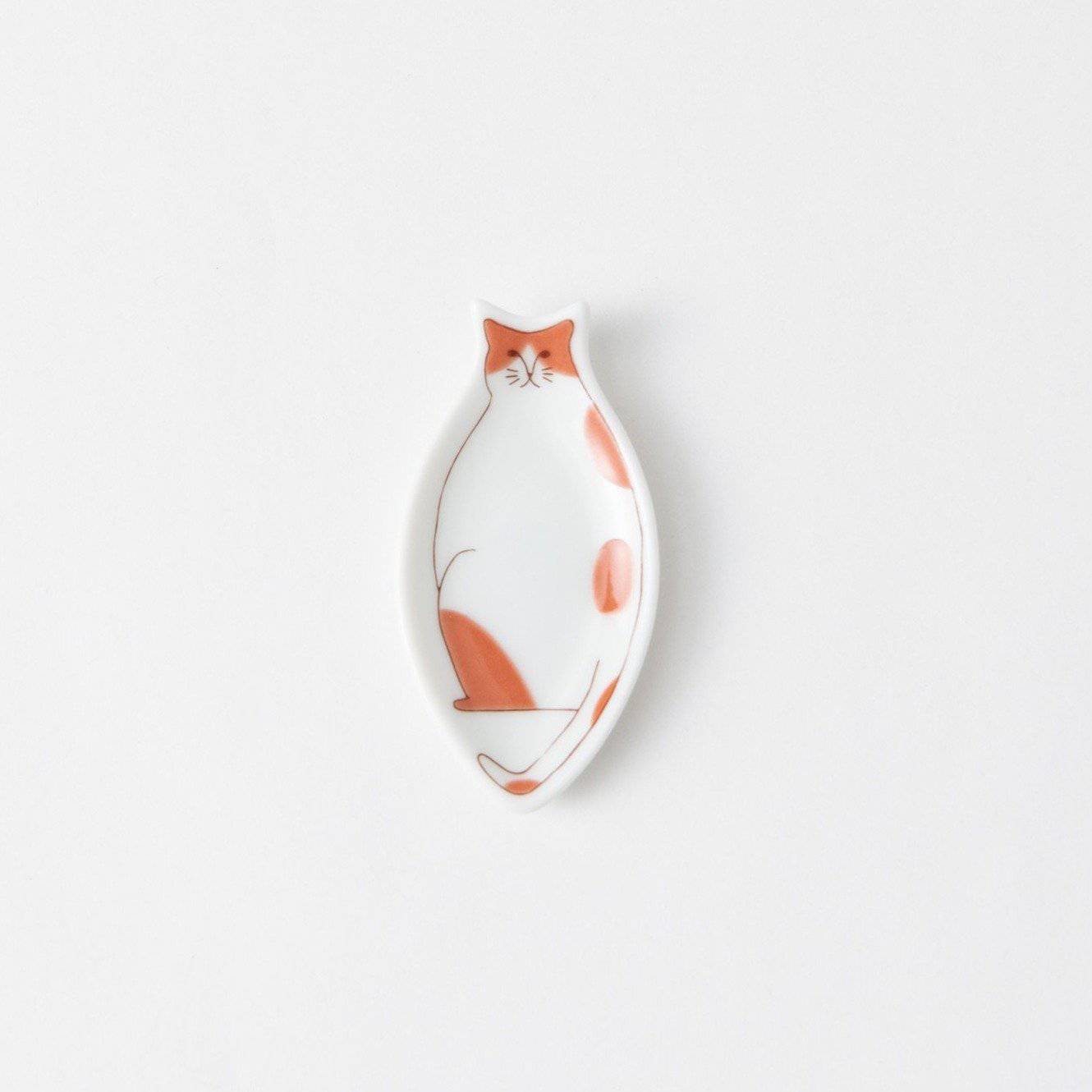 Harekutani Cat Chopstick Rest Set - MUSUBI KILN - Quality Japanese Tableware and Gift