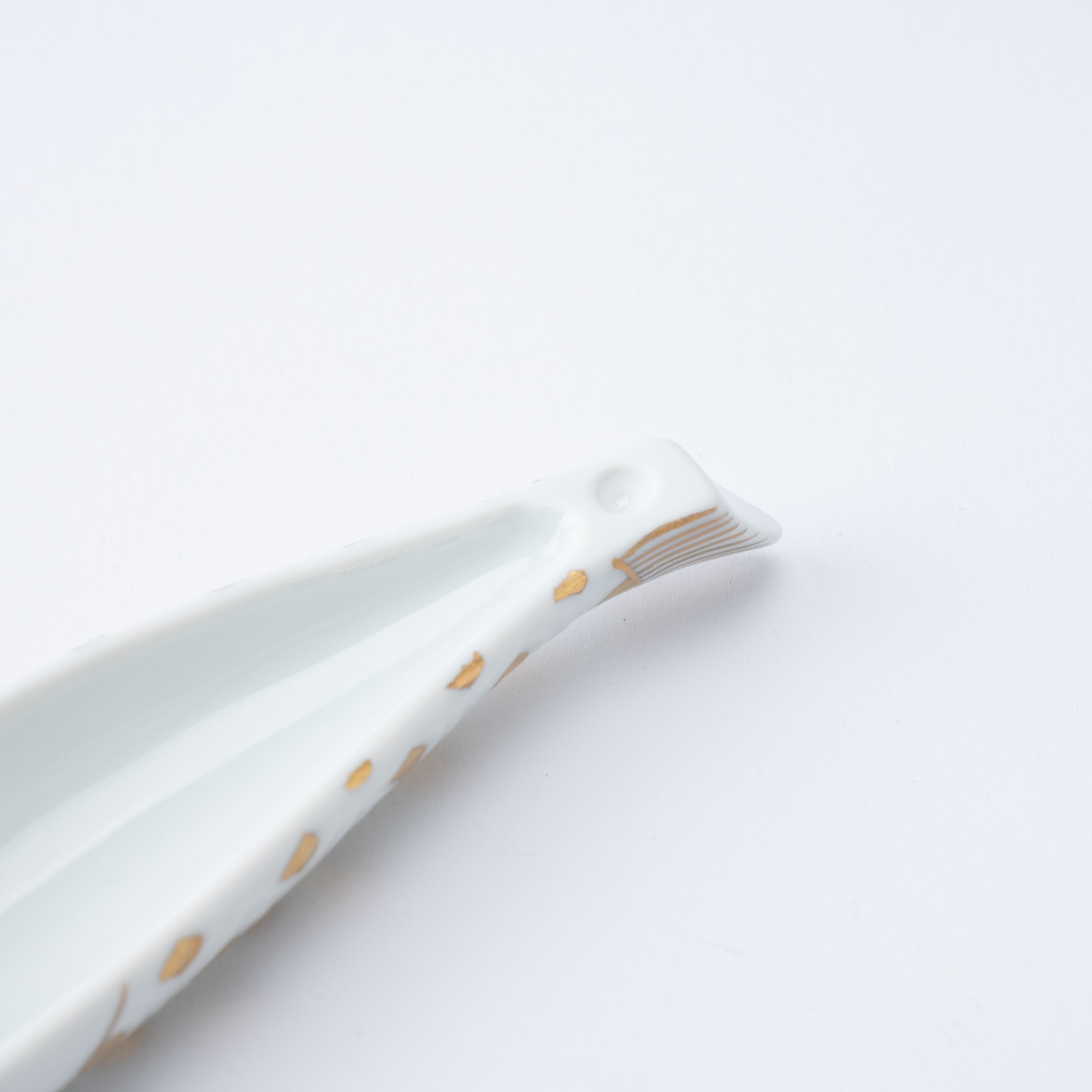 Hataman Touen White Carp Streamer Nabeshima Ware Small Box - MUSUBI KILN - Quality Japanese Tableware and Gift