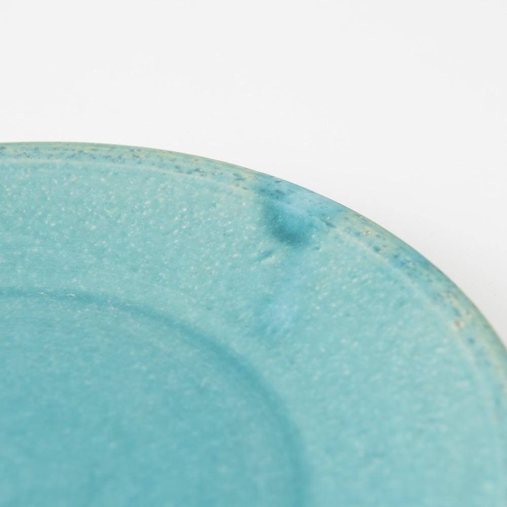 Hibino Bloom Mino Ware Round Plate M - MUSUBI KILN - Quality Japanese Tableware and Gift