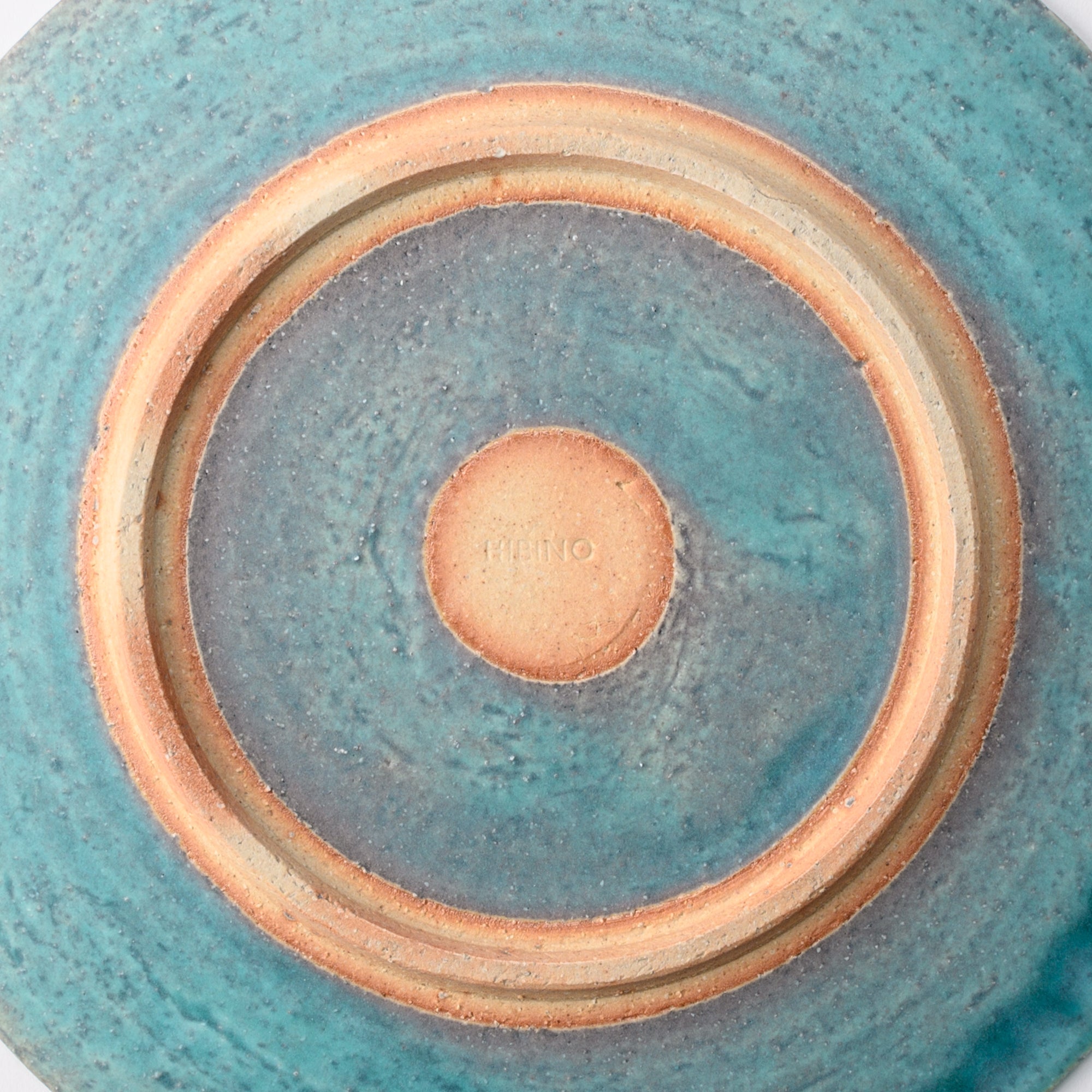 Hibino Bloom Mino Ware Round Plate M - MUSUBI KILN - Quality Japanese Tableware and Gift