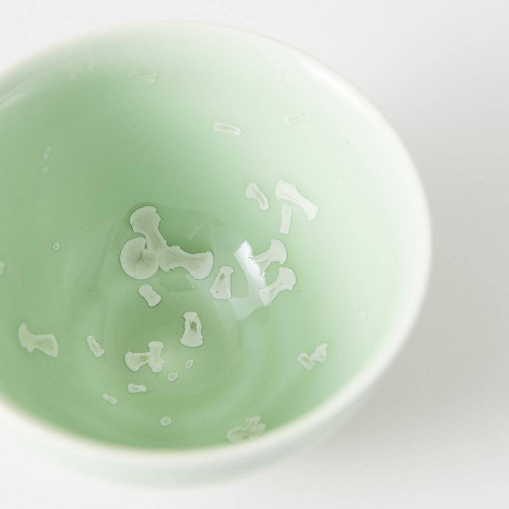 Hibino Crystalline Glaze Mino Ware Japanese Teacup - MUSUBI KILN - Quality Japanese Tableware and Gift