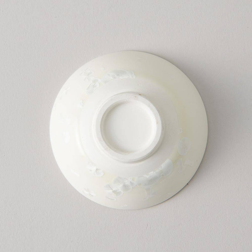 Hibino Crystalline Glaze Mino Ware Sakazuki Flat Sake Cup - MUSUBI KILN - Quality Japanese Tableware and Gift