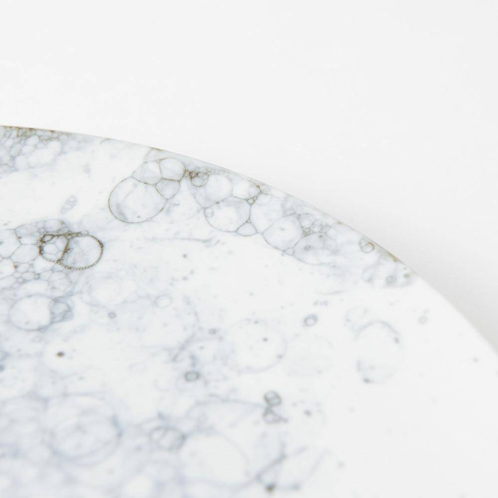 Hibino Ecume Mino Ware Round Plate 11in - MUSUBI KILN - Quality Japanese Tableware and Gift