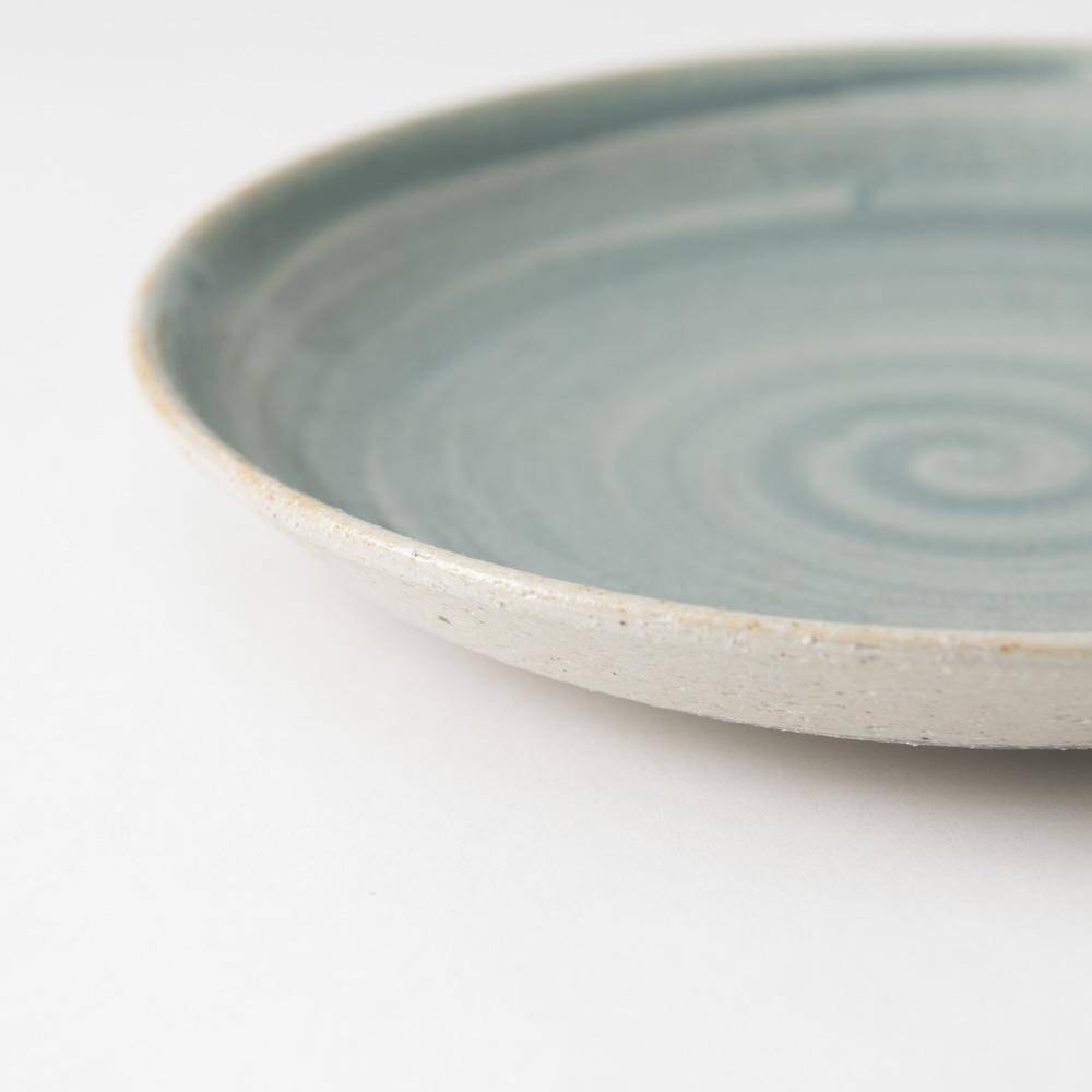 Hibino Foodie Mino Ware Round Plate 8.2in - MUSUBI KILN - Quality Japanese Tableware and Gift