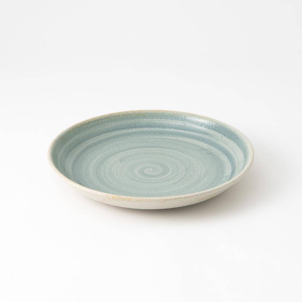 Hibino Foodie Mino Ware Round Plate 9.9in - MUSUBI KILN - Quality Japanese Tableware and Gift