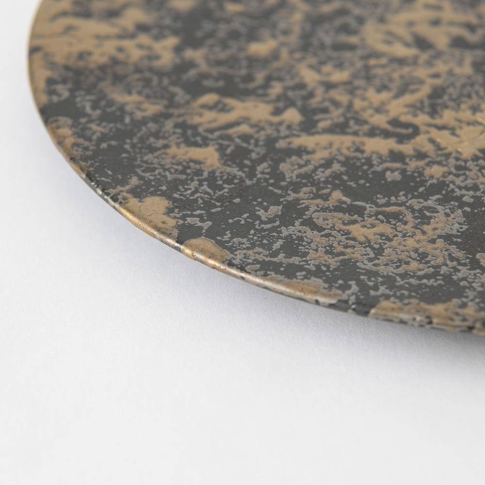 Hibino Kirin Mino Ware Round Plate 9.8in - MUSUBI KILN - Quality Japanese Tableware and Gift