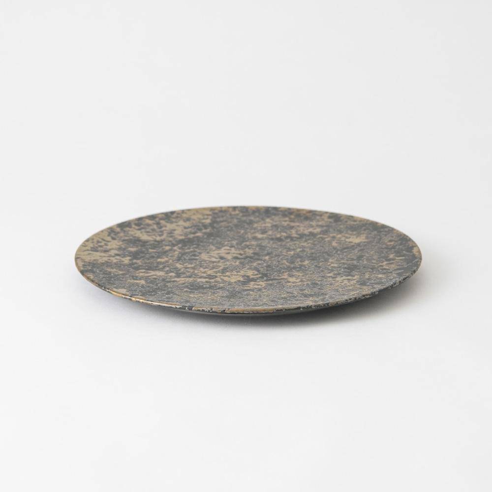 Hibino Kirin Mino Ware Round Plate 9.8in - MUSUBI KILN - Quality Japanese Tableware and Gift