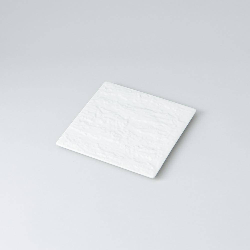 Hibino Mars Mino Ware Square Plate 7.9in - MUSUBI KILN - Quality Japanese Tableware and Gift