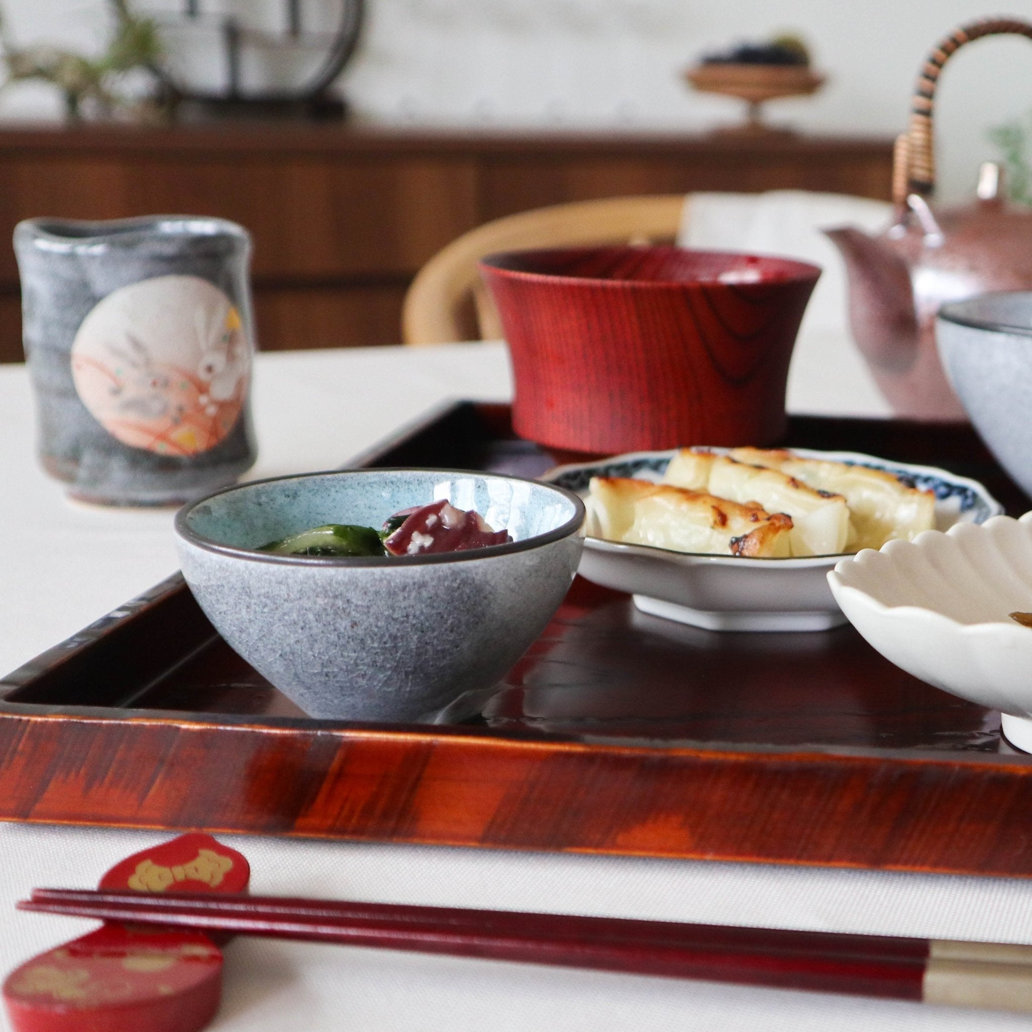 Hibino Raska Marin Modern Mino Ware Small Kobachi Bowl SS - MUSUBI KILN - Quality Japanese Tableware and Gift